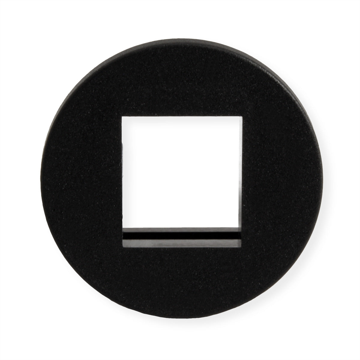 Bachmann MINI PIX Kabeldurchlass – Ø 28 mm – Kunststoff – Schwarz, für Keystone-Module, 1 Stk.