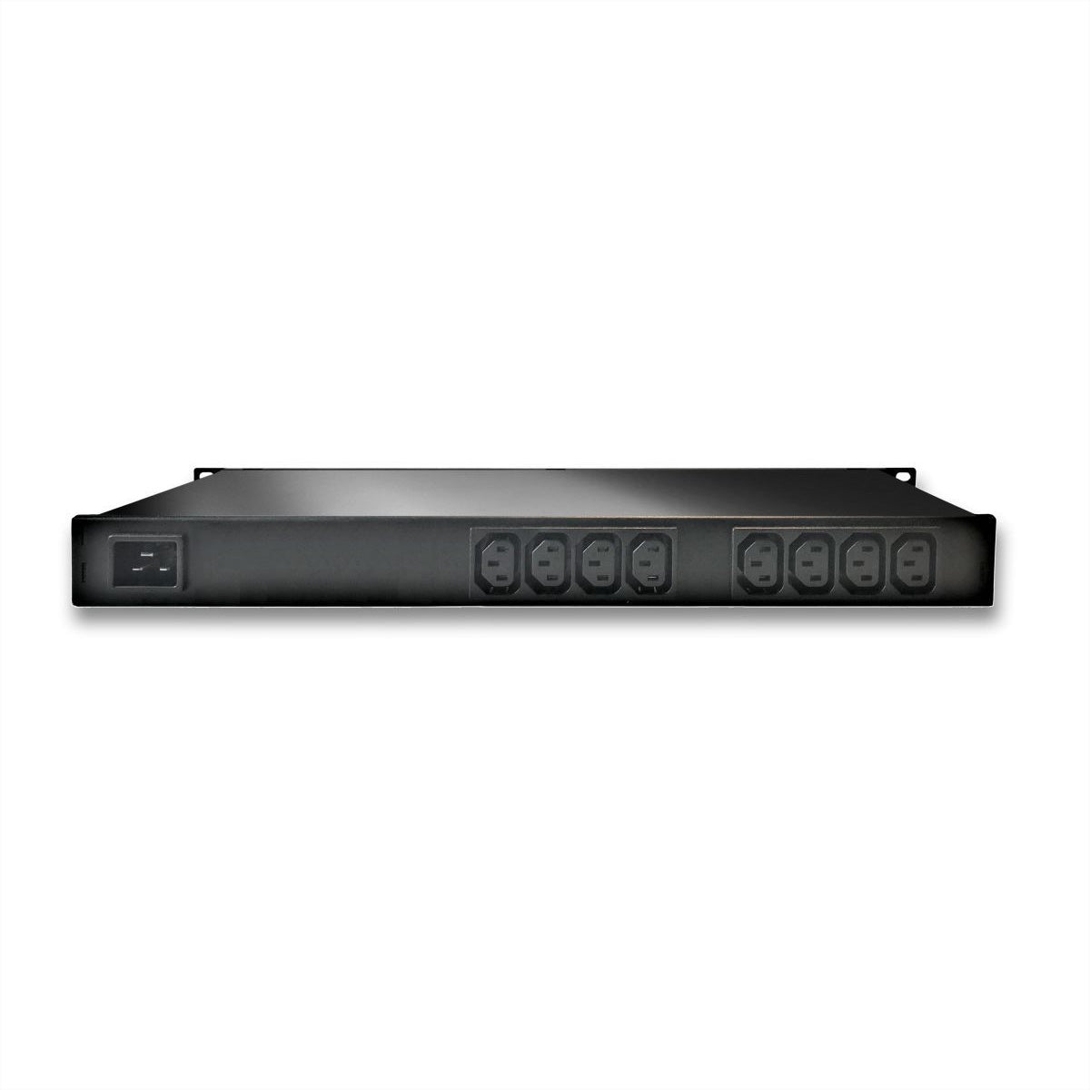 Güde Gude Rack-PDU – Steckdosenmessung, geschaltet, Rack 1U, 16 A 230 V, 8×C13, Differenzstrom Typ A