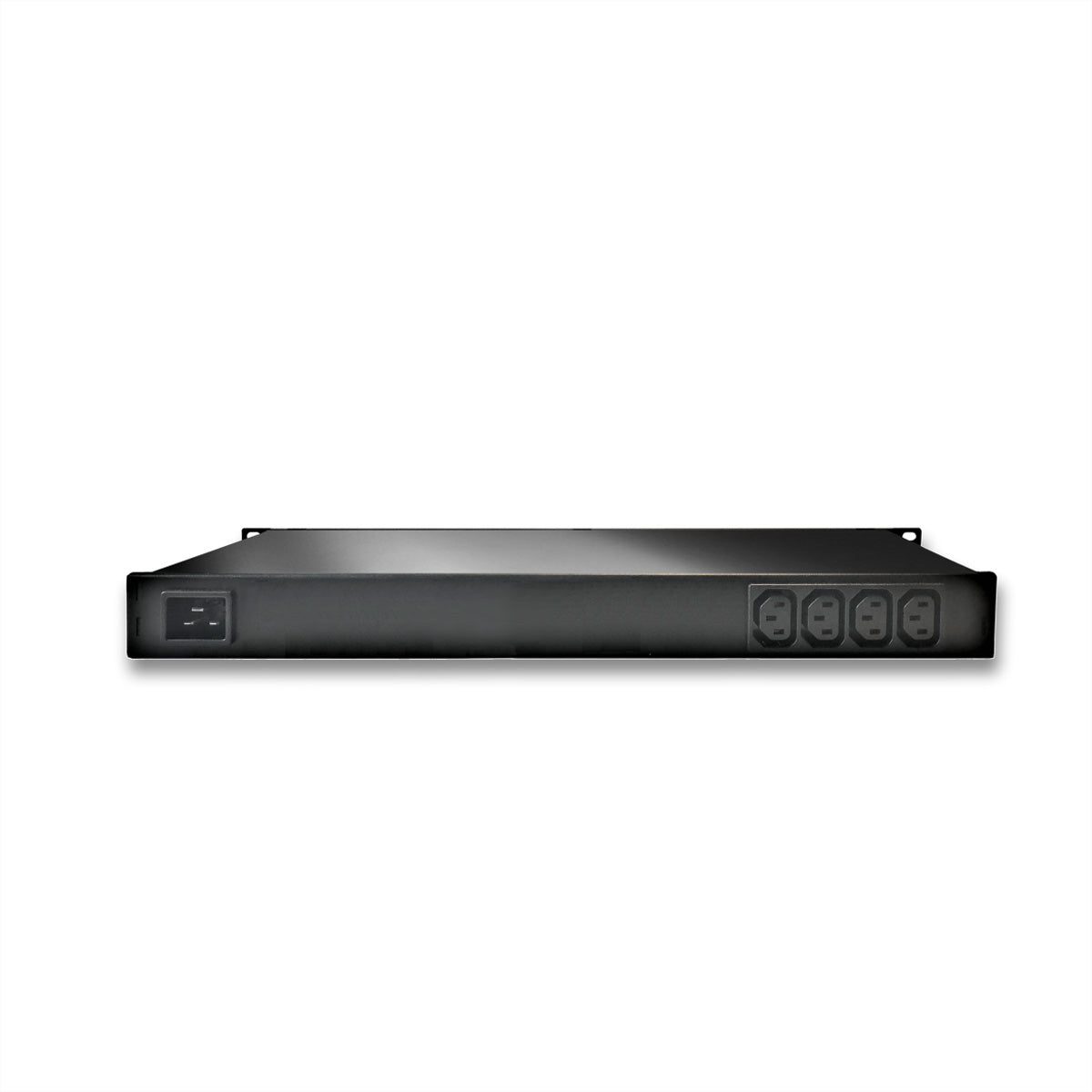 Güde Gude Rack-PDU Expert Power Control 8025-1 – 1U, 4× IEC C13, IEC C20 Eingang, 230 V/16 A, 3600 W, schwarz
