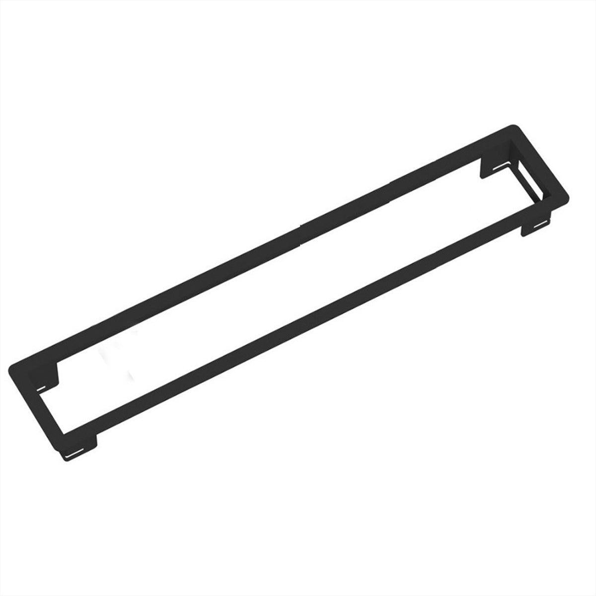 Bachmann POWER FRAME Einbaurahmen, 369×73×73 mm – schwarz