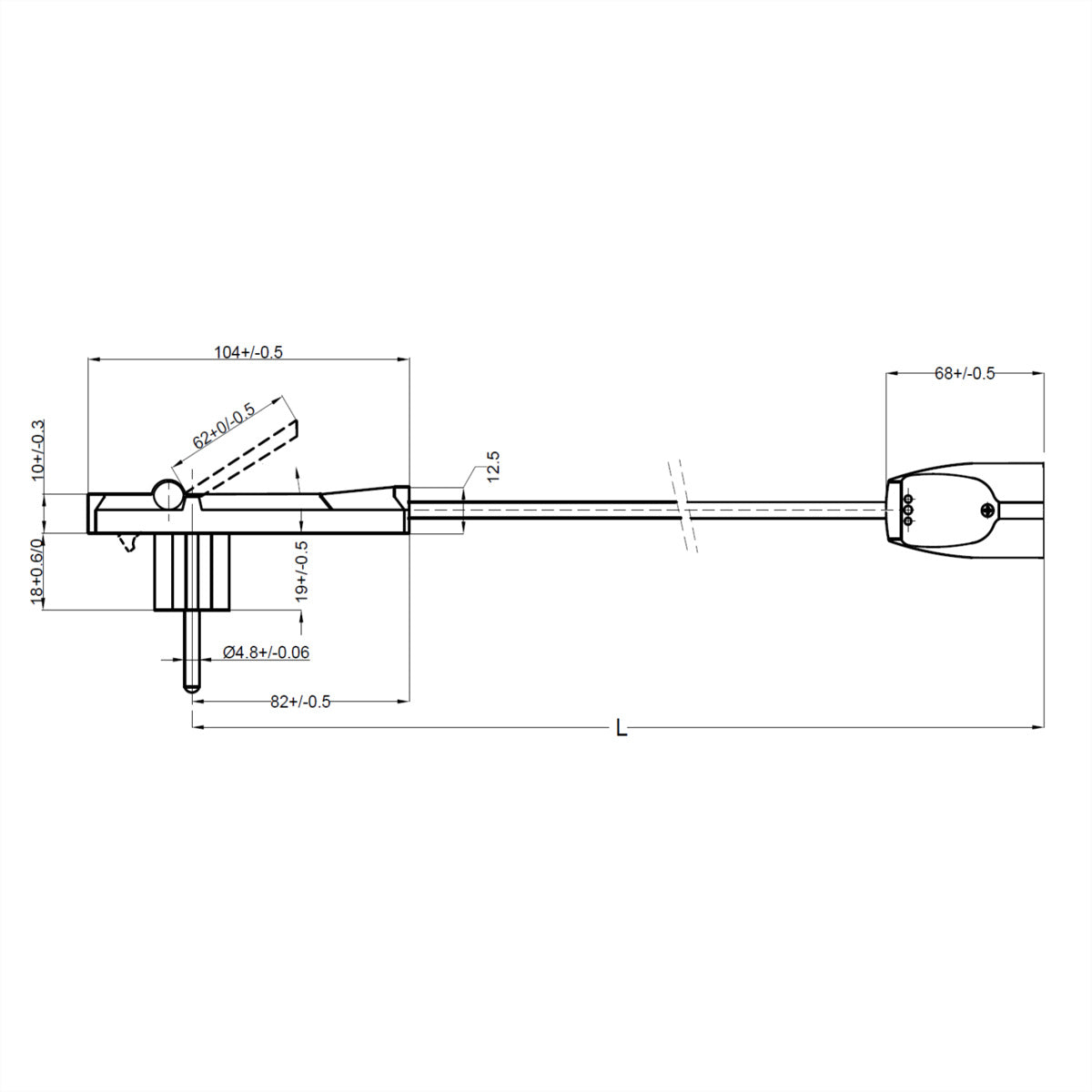 Bachmann Verlängerungskabel – Schuko (CEE 7/7)–Schuko (CEE 7/3), 3 m, 3×1,5 mm², Flachwinkelstecker, Weiss