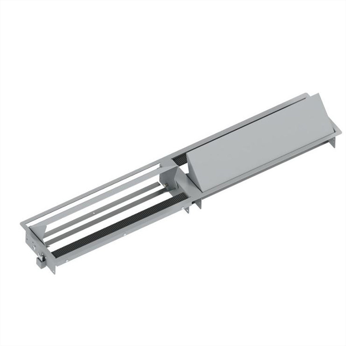Bachmann CONI DUO – Einbaurahmen, 2× Gross, Grau