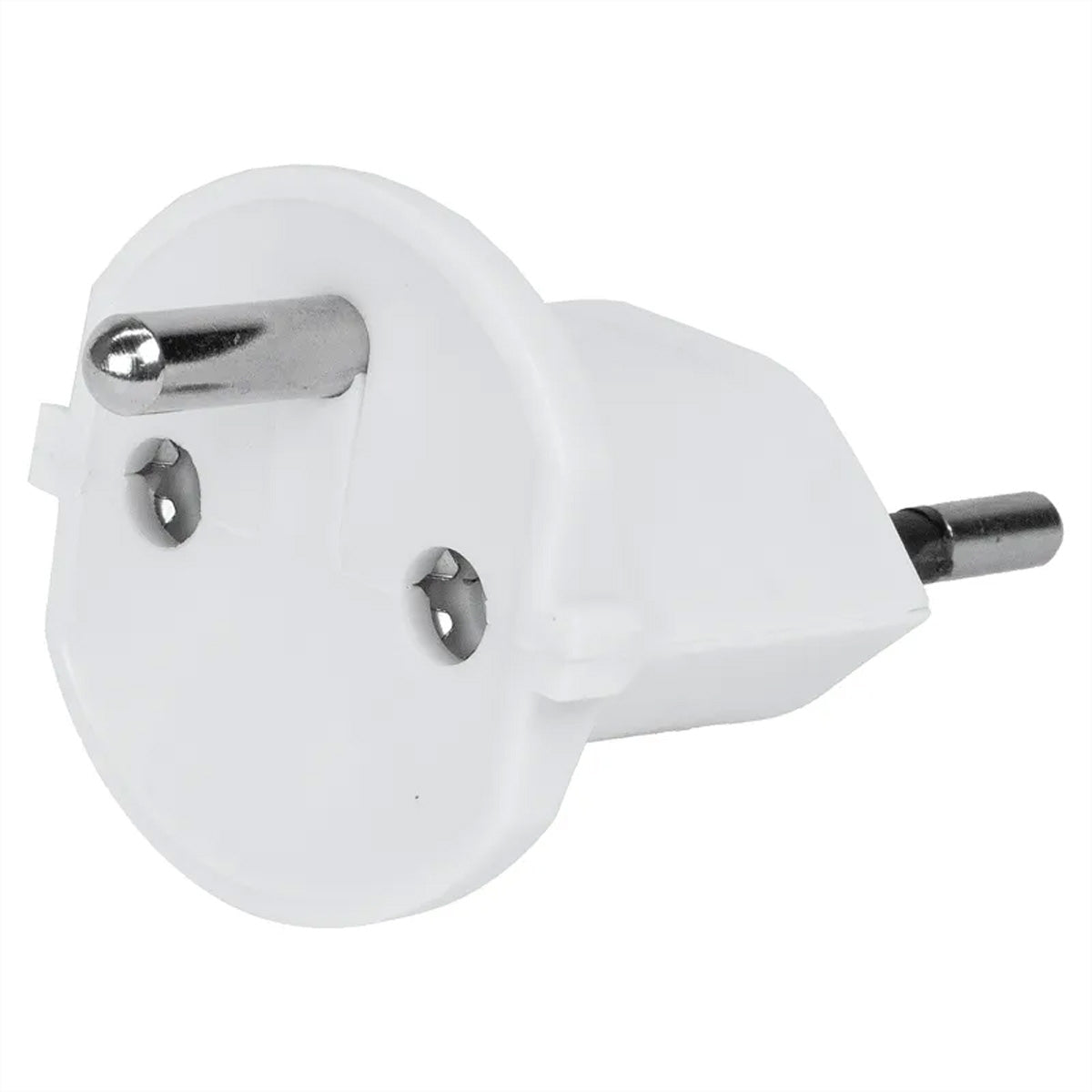 Steffen Fix-Adapter D zu CH (3-polig, T12) – 250 V/10 A – weiss – Bulk
