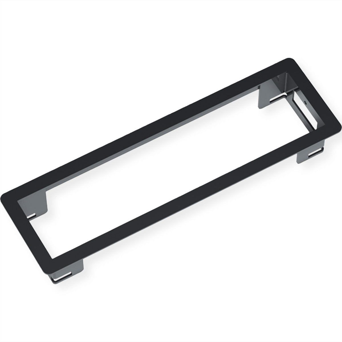 Bachmann POWER FRAME Einbausteckdosenleiste, 3×T13, Einbau, 241×73×36 mm – schwarz