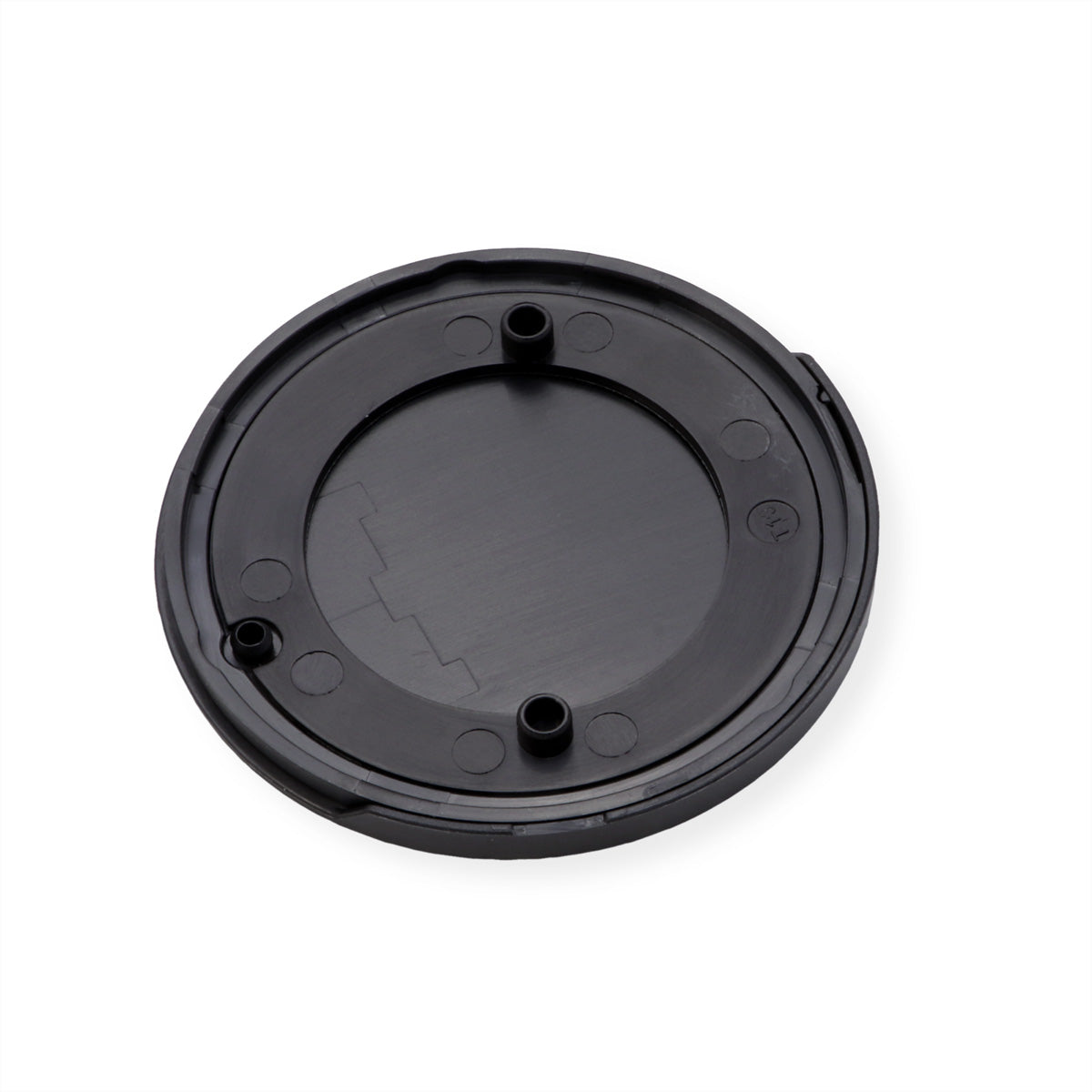 Bachmann PIX Deckelset – Einbau-Anschlussfelder, Schwarz, 75×75×10 mm