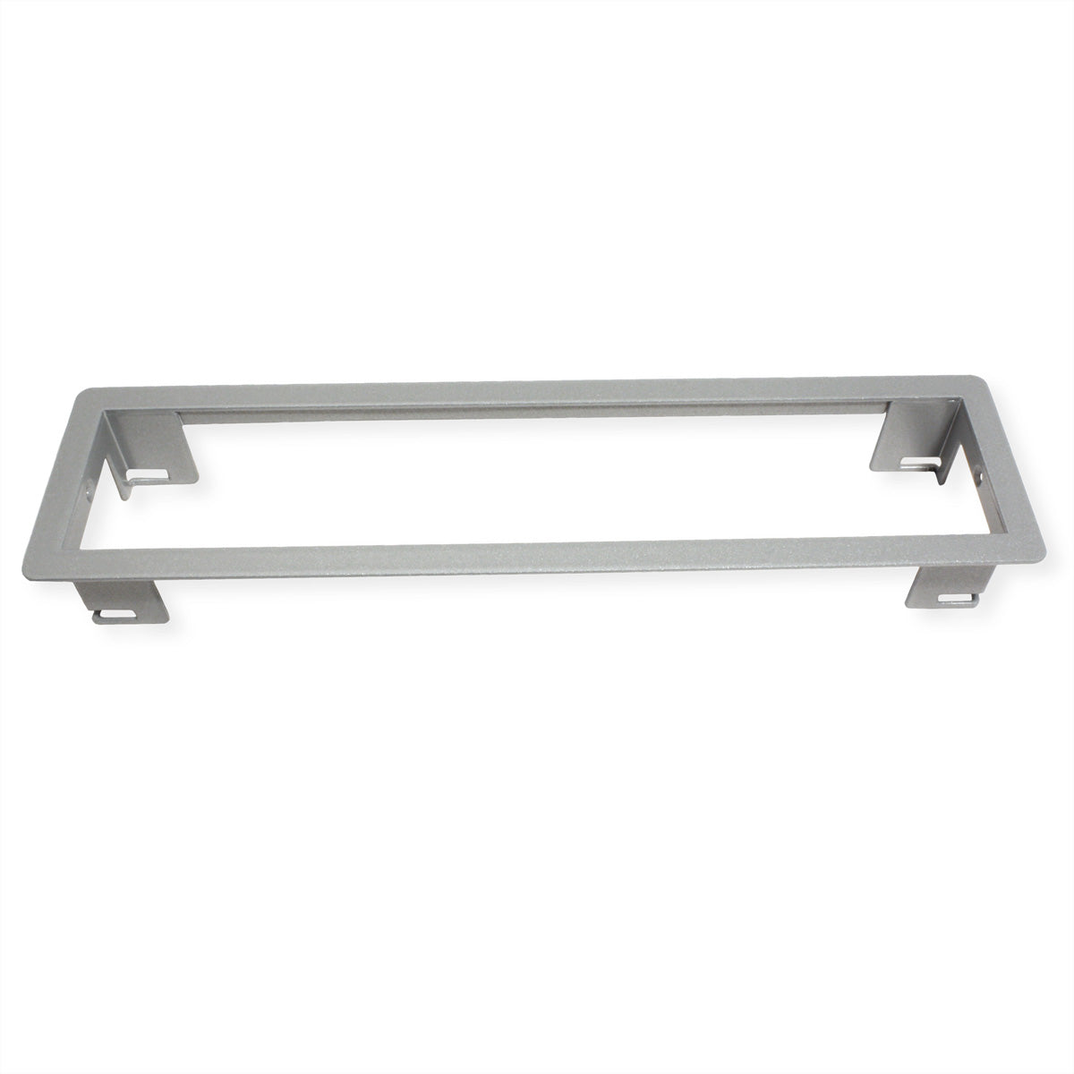 Bachmann POWER FRAME Einbausteckdosenleiste, Einbau, 284×73×42 mm – silberfarben