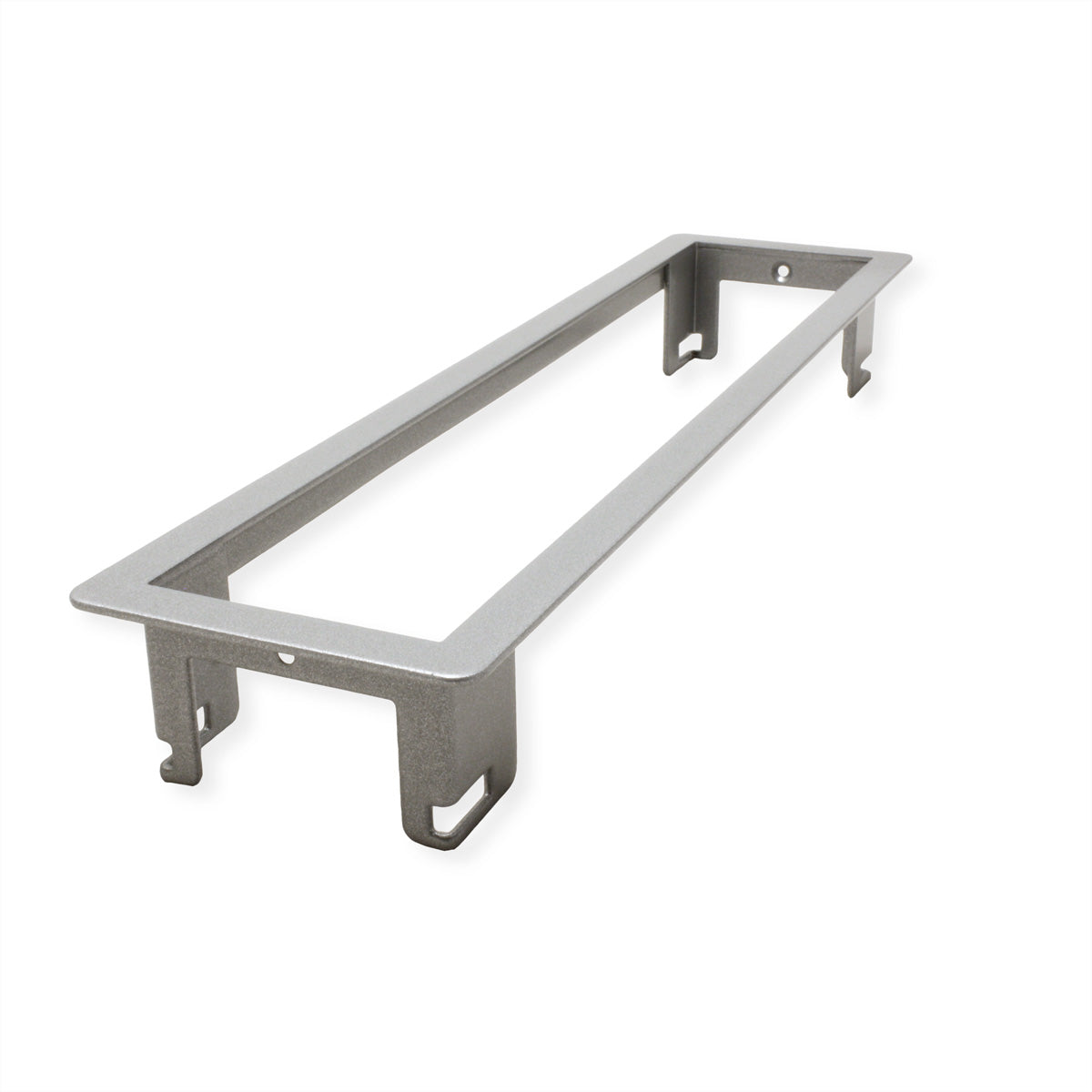 Bachmann POWER FRAME Einbausteckdosenleiste, Einbau, 284×73×42 mm – silberfarben