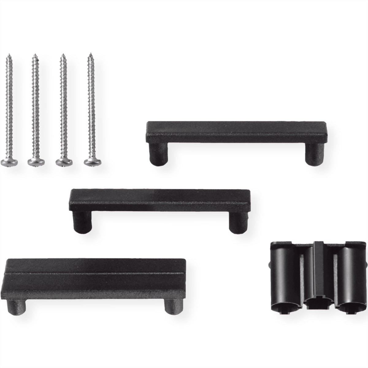 Bachmann STEP Steckdosenleiste GST18, 52×21×21 mm – schwarz