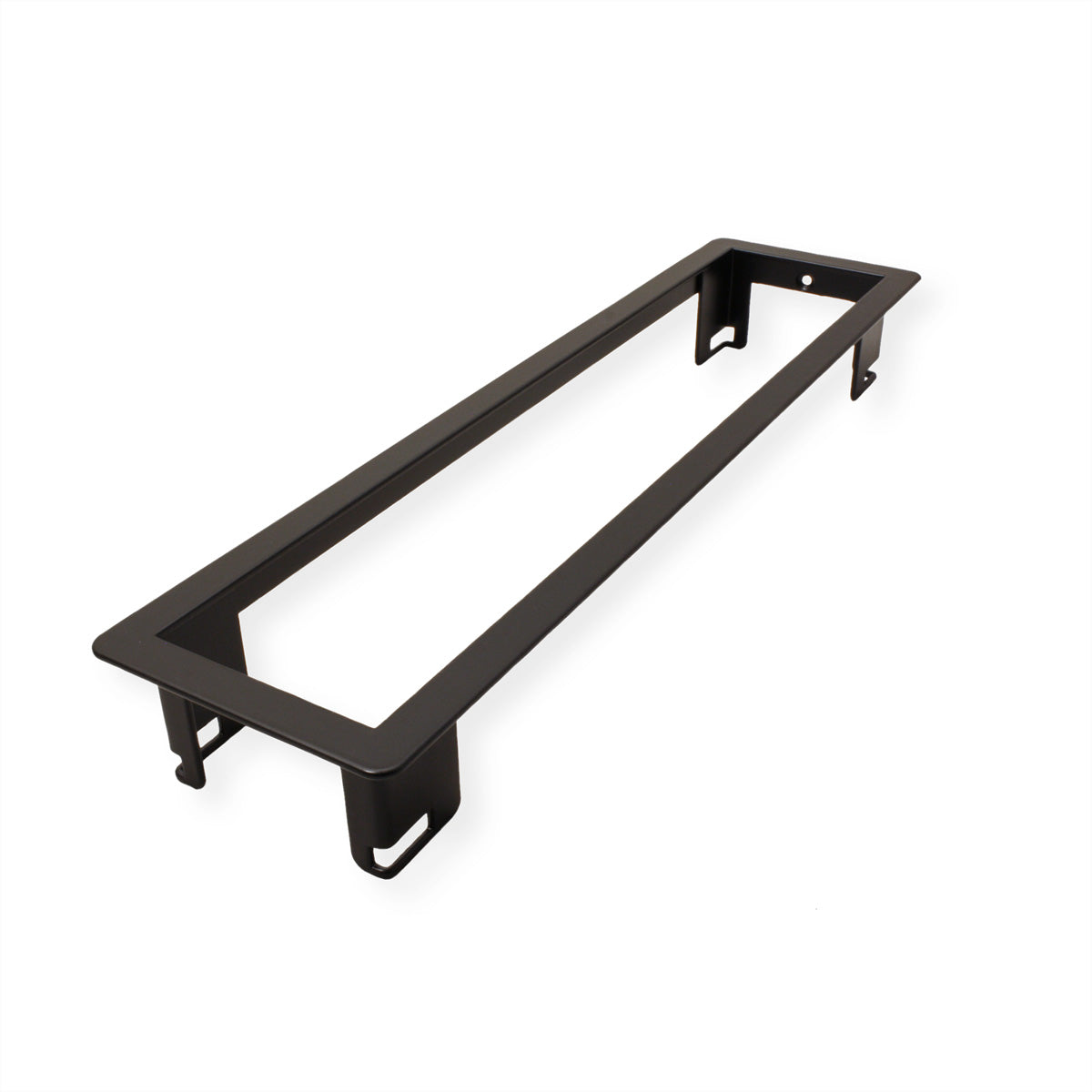 Bachmann POWER FRAME Einbaurahmen Medium Einbausteckdosenleiste, 4-fach, Einbau – schwarz