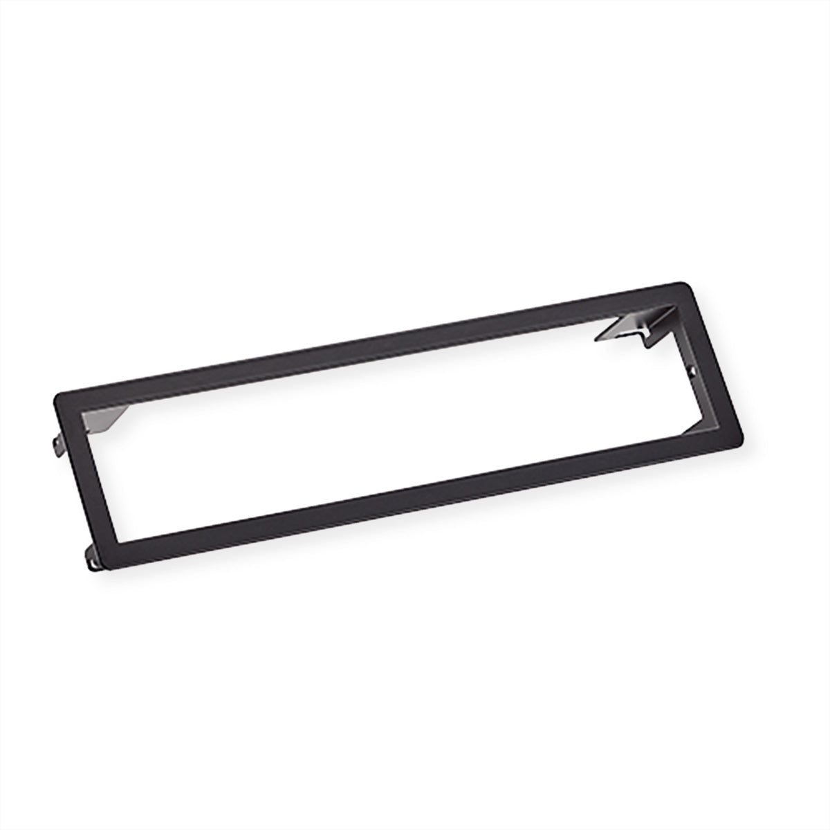 Bachmann POWER FRAME Einbaurahmen Medium Einbausteckdosenleiste, 4-fach, Einbau – schwarz