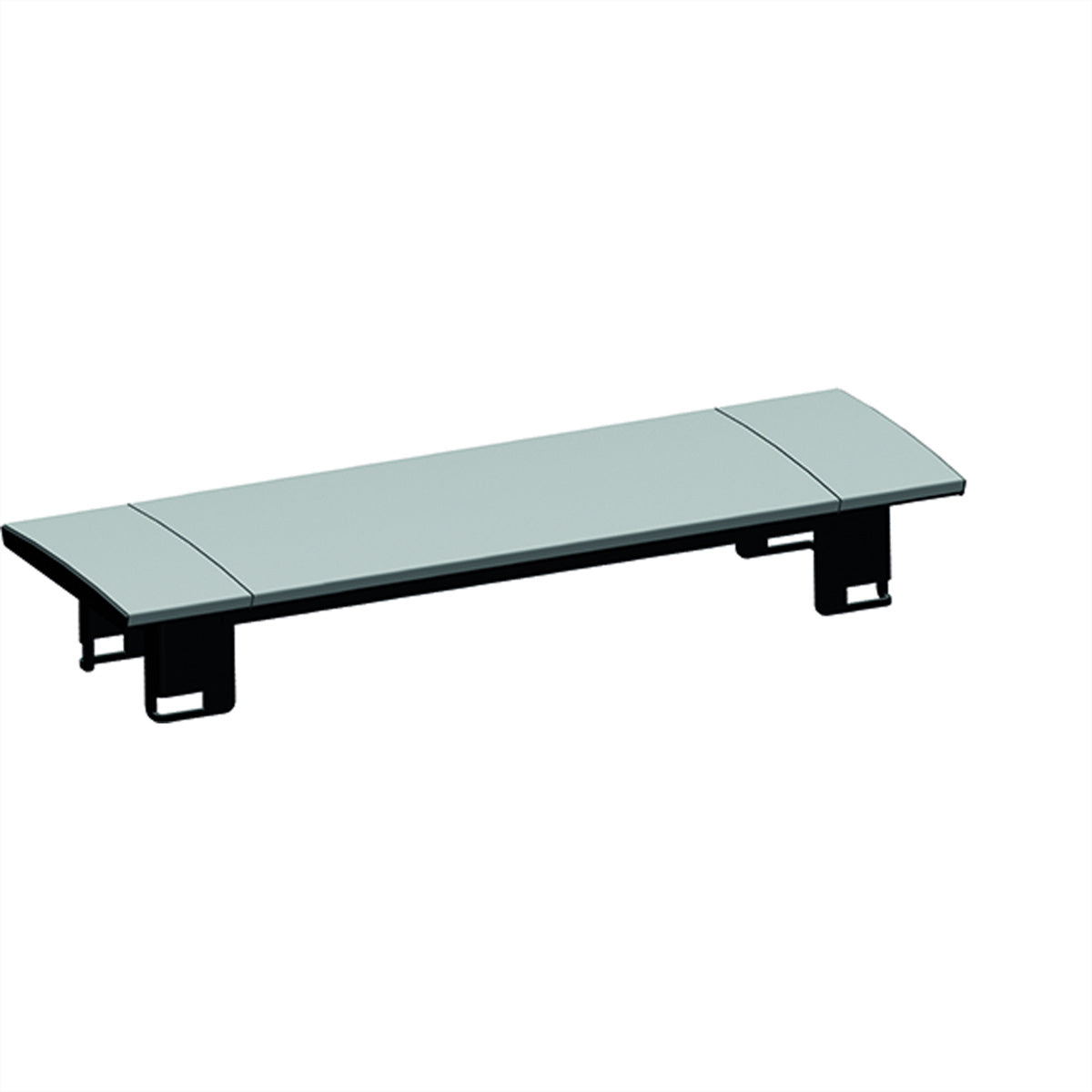 Bachmann POWER FRAME Einbausteckdosenleiste, Einbau, 257×73×42 mm – Aluminium