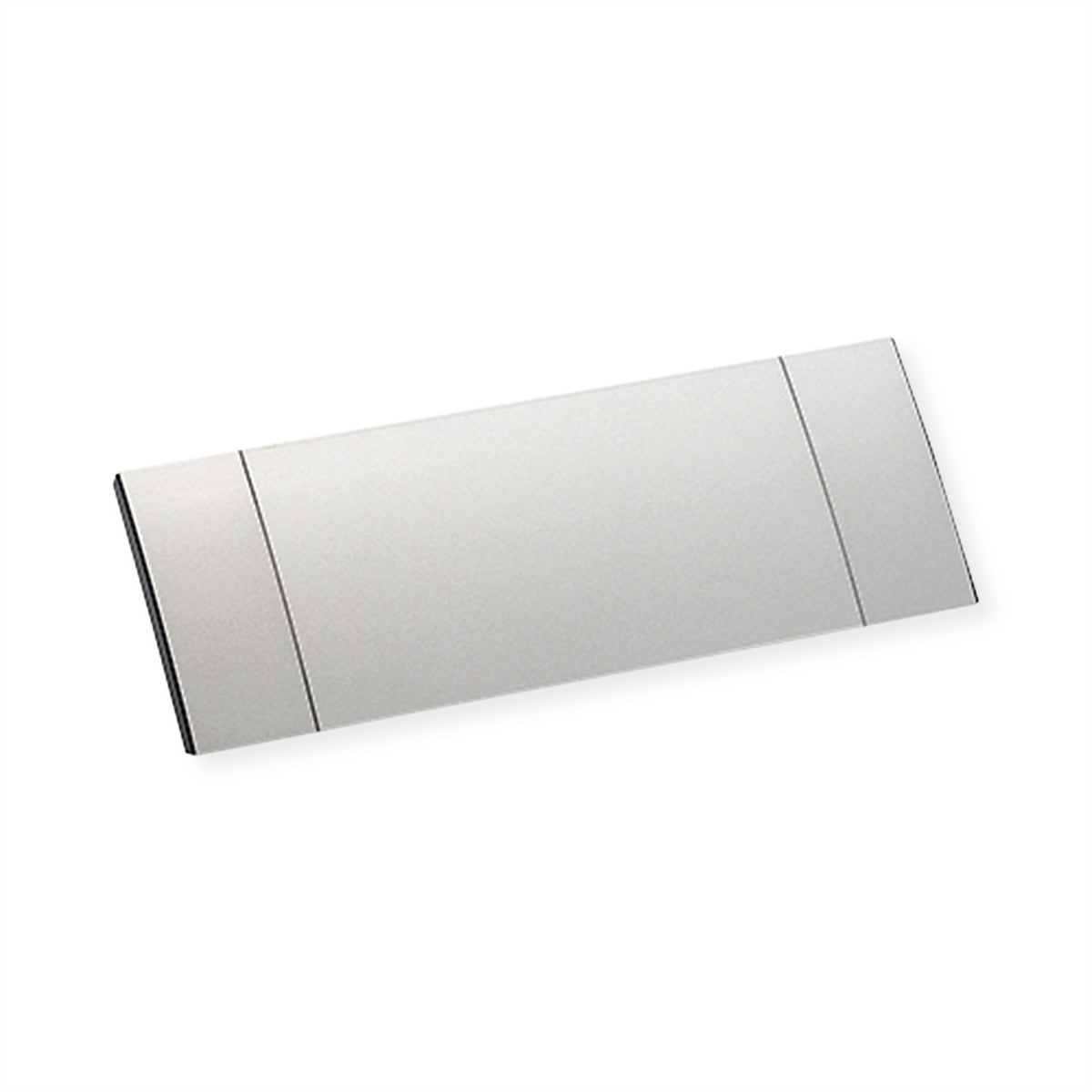 Bachmann POWER FRAME Einbausteckdosenleiste, Einbau, 257×73×42 mm – silber