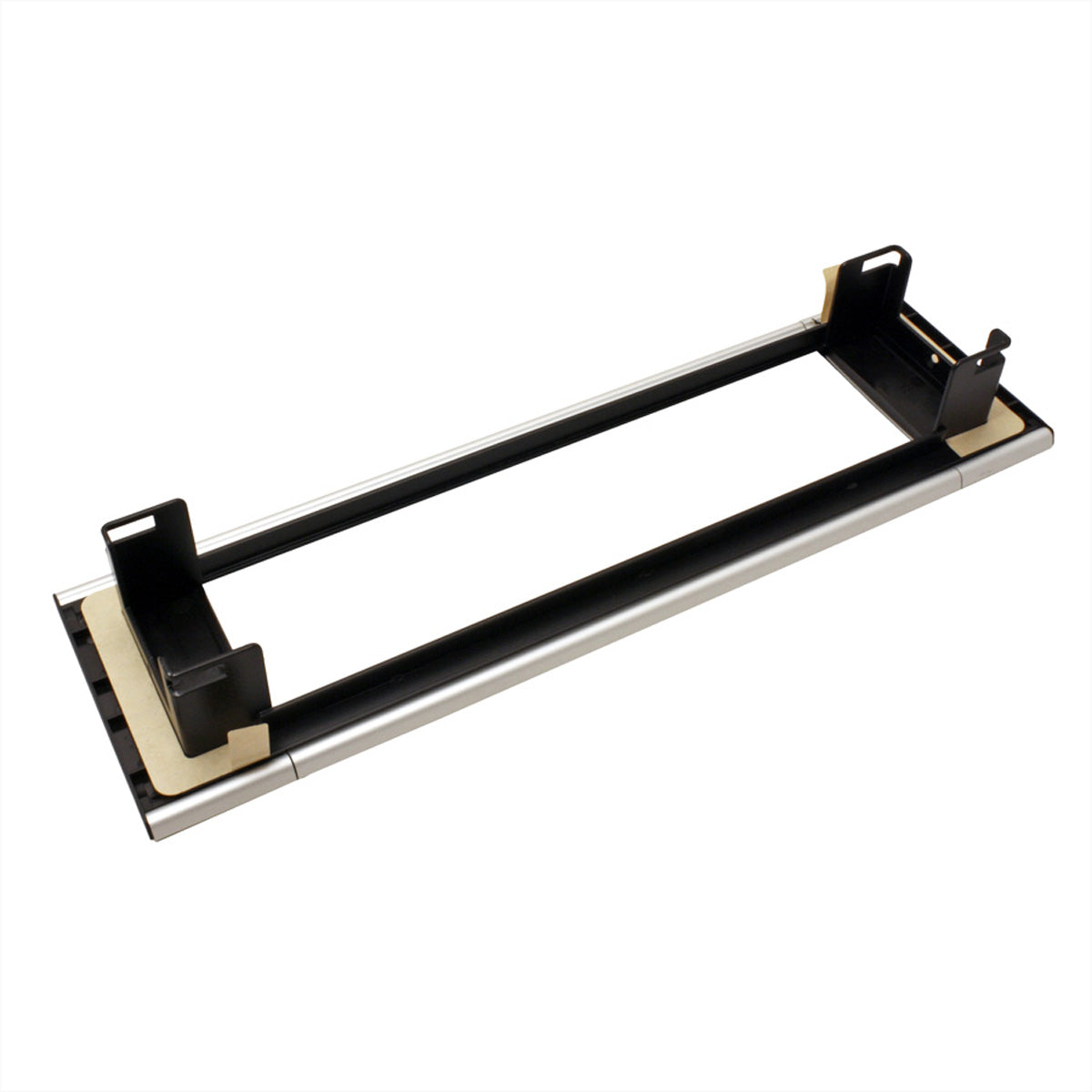 Bachmann POWER FRAME COVER – Einbau-Abdeckung Medium, 4-fach, Aluminium, 300×73×42 mm