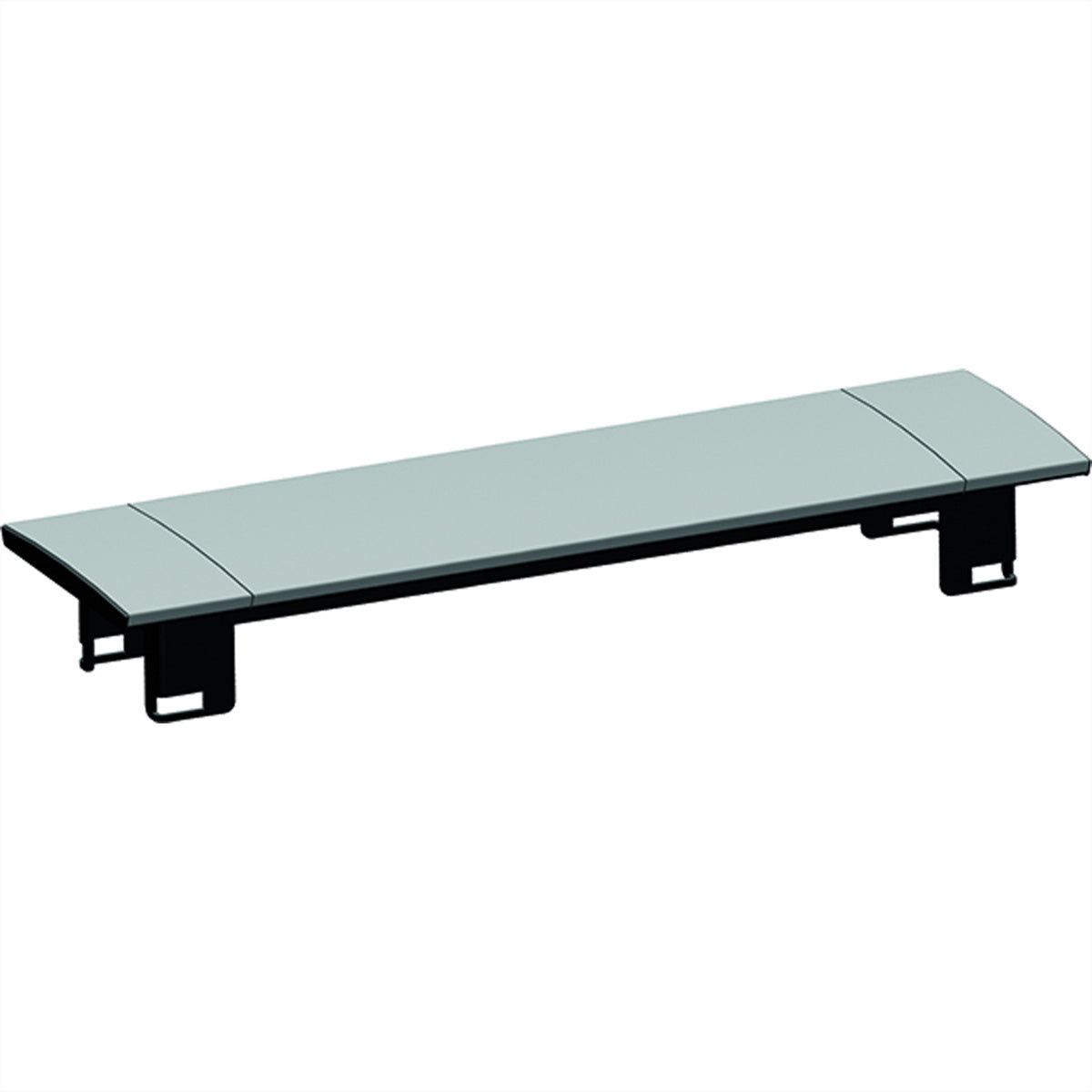 Bachmann POWER FRAME COVER – Einbau-Abdeckung Medium, 4-fach, Aluminium, 300×73×42 mm