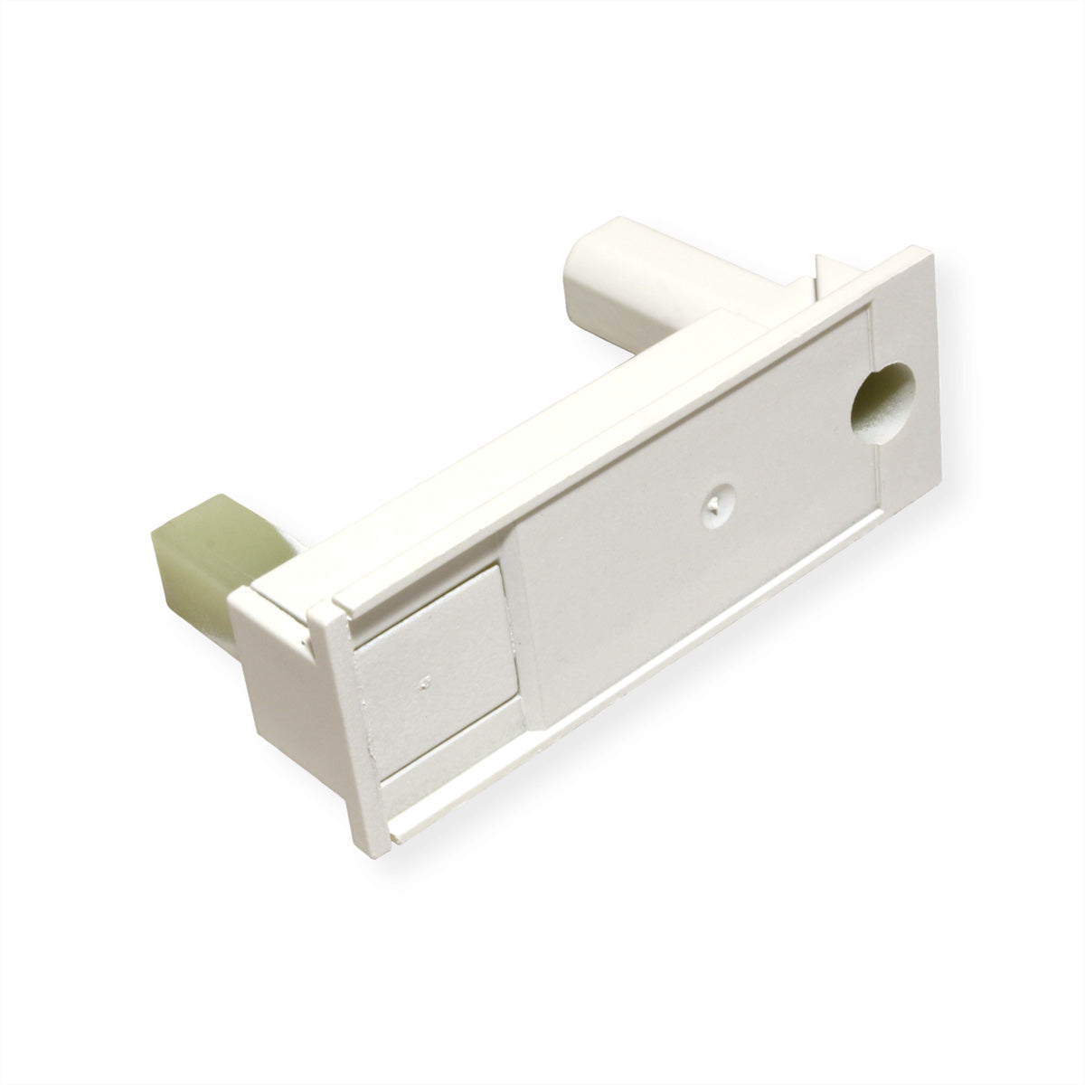 Bachmann DESK2 – Klebesockel-Set, weiss, für DESK2 Steckdosenleiste