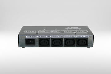 Neol Controller – 2.0 kW, 230 V, C14 IN, 4× C13 OUT, Desktop – Schwarz – ePowerSwitch 4M+