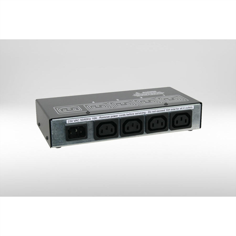 Neol Controller – 2.0 kW, 230 V, C14 IN, 4× C13 OUT, Desktop – Schwarz – ePowerSwitch 4M+