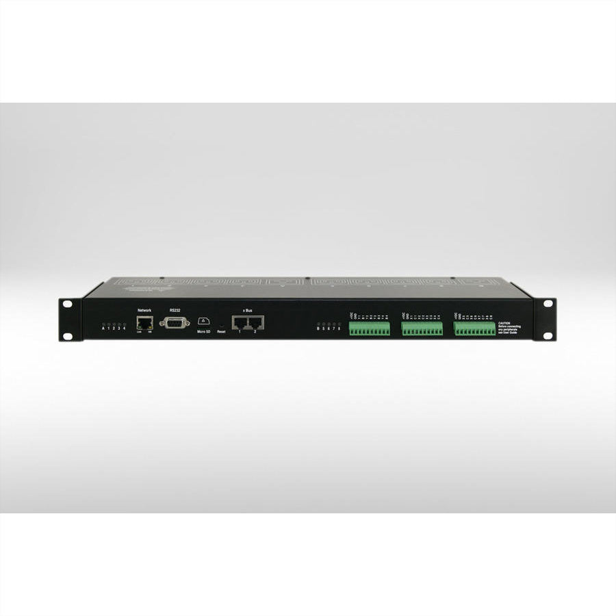 Neol IP Power Switch – 2,3 kW, 230 V, 2× C20 IN, 8× C13 OUT, 1U – Schwarz – ePowerSwitch 8XM+