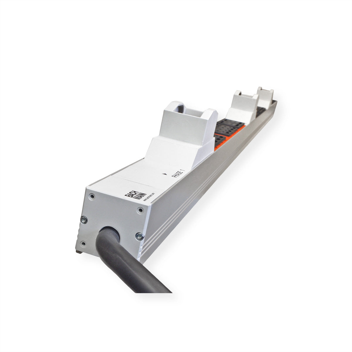Bachmann Rack-PDU Basic, 3-phasig, 36× IEC C13 + 6× IEC C19, 32 A, CEE32A Stecker, 1U vertikal, 10,8 kW