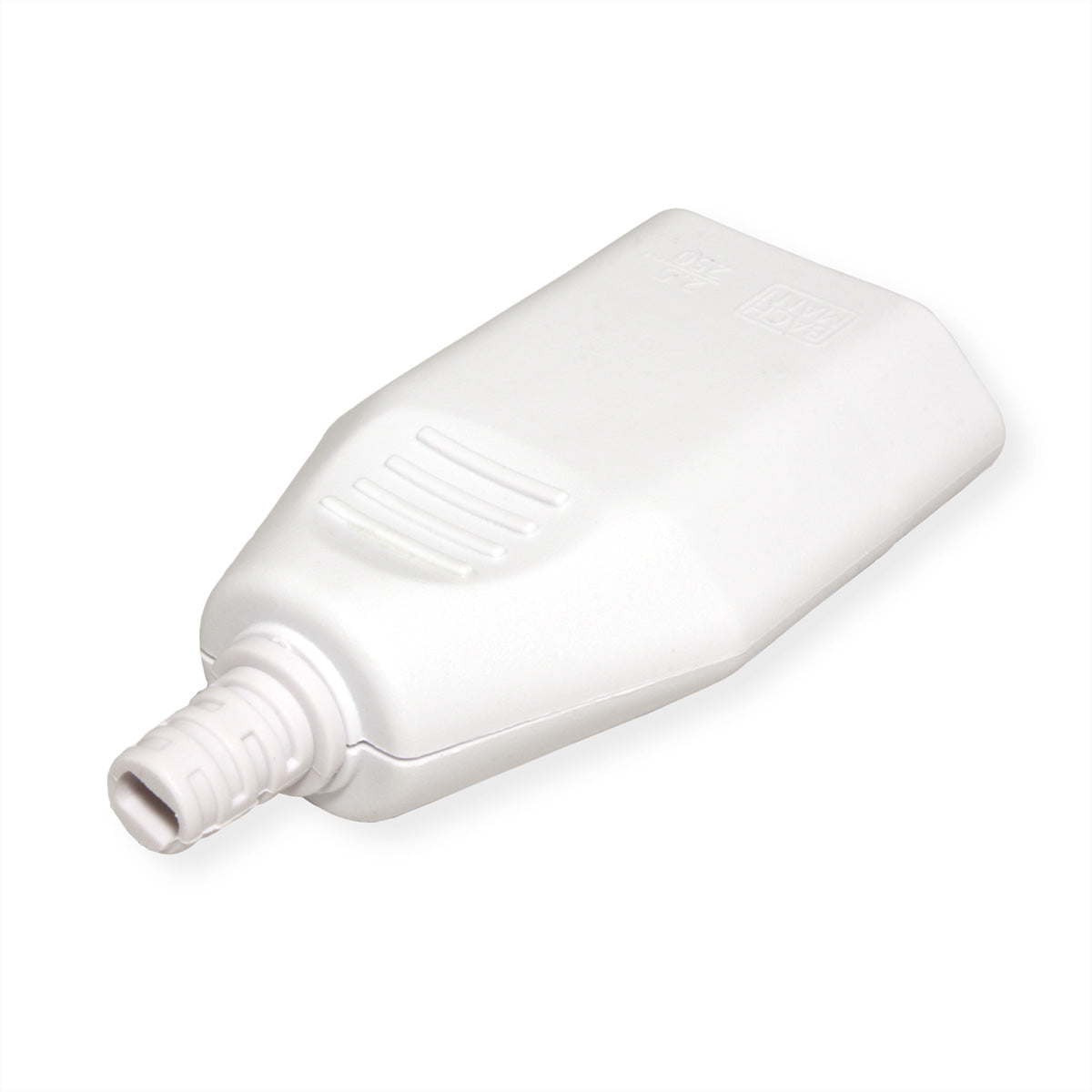 Bachmann Euroflachkupplung Montagestecker, 2,5 A 250 V, Schraubanschluss – weiss