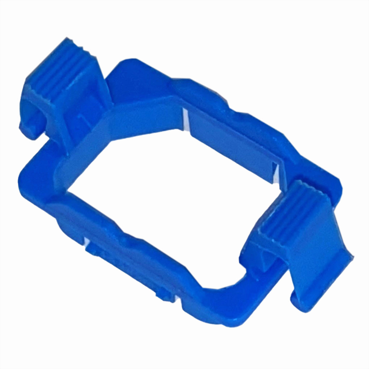 Gude IEC-Lock Befestigungsclip – 8× für IEC C13-Ausgänge, Blau