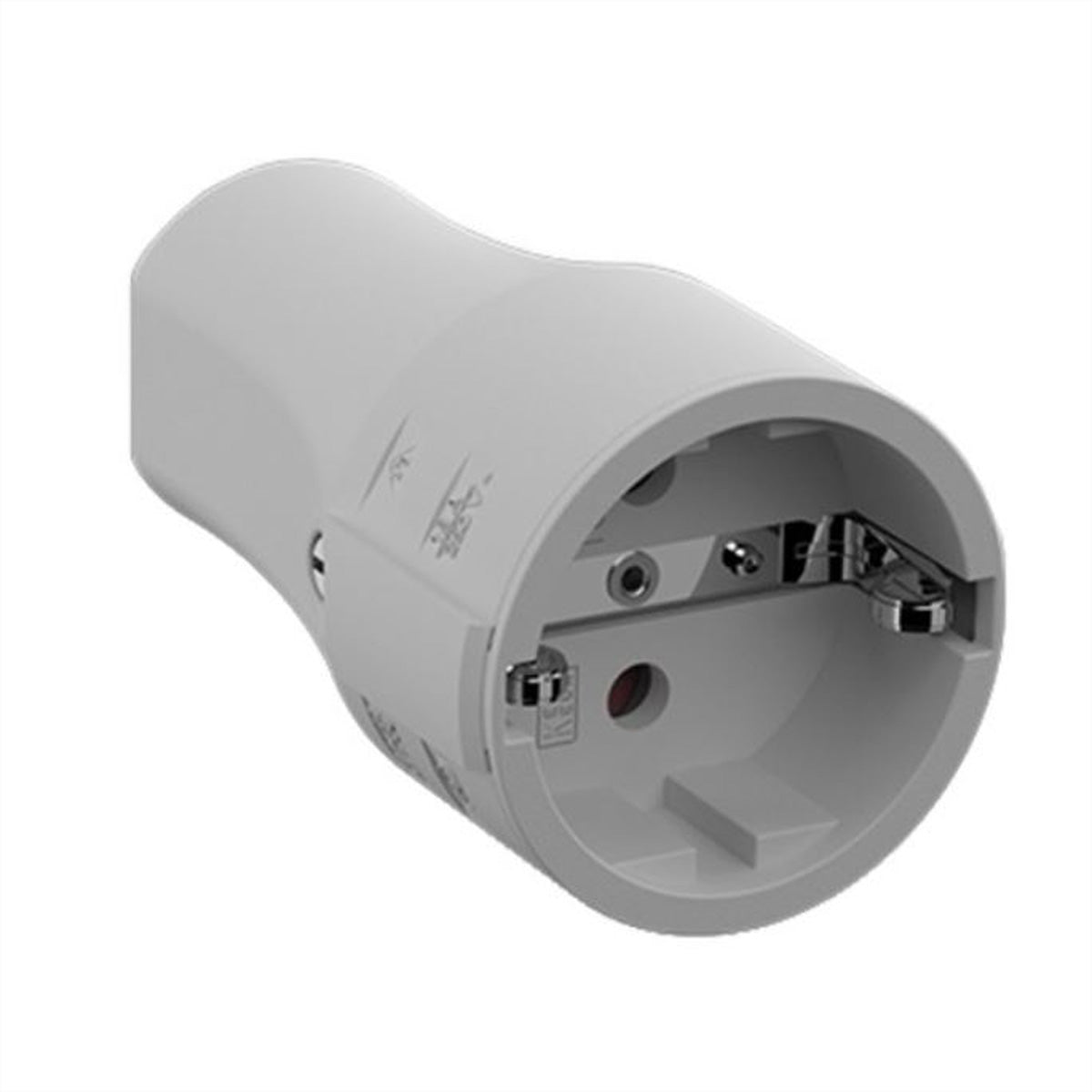 Bachmann Schutzkontaktkupplung, T13 (CEE 7/3), 16 A 250 V, Schraubanschluss, Montage, 90×50×50 mm – Grau