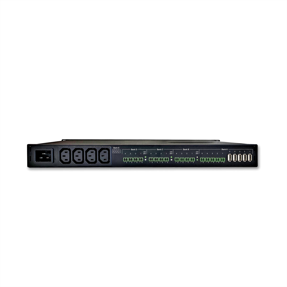 Gude Rack-PDU Expert Power Control 8291-2 – 1U, 21 gemischt (4× IEC C13, 5× USB-A), IEC C19, 230 V/16 A