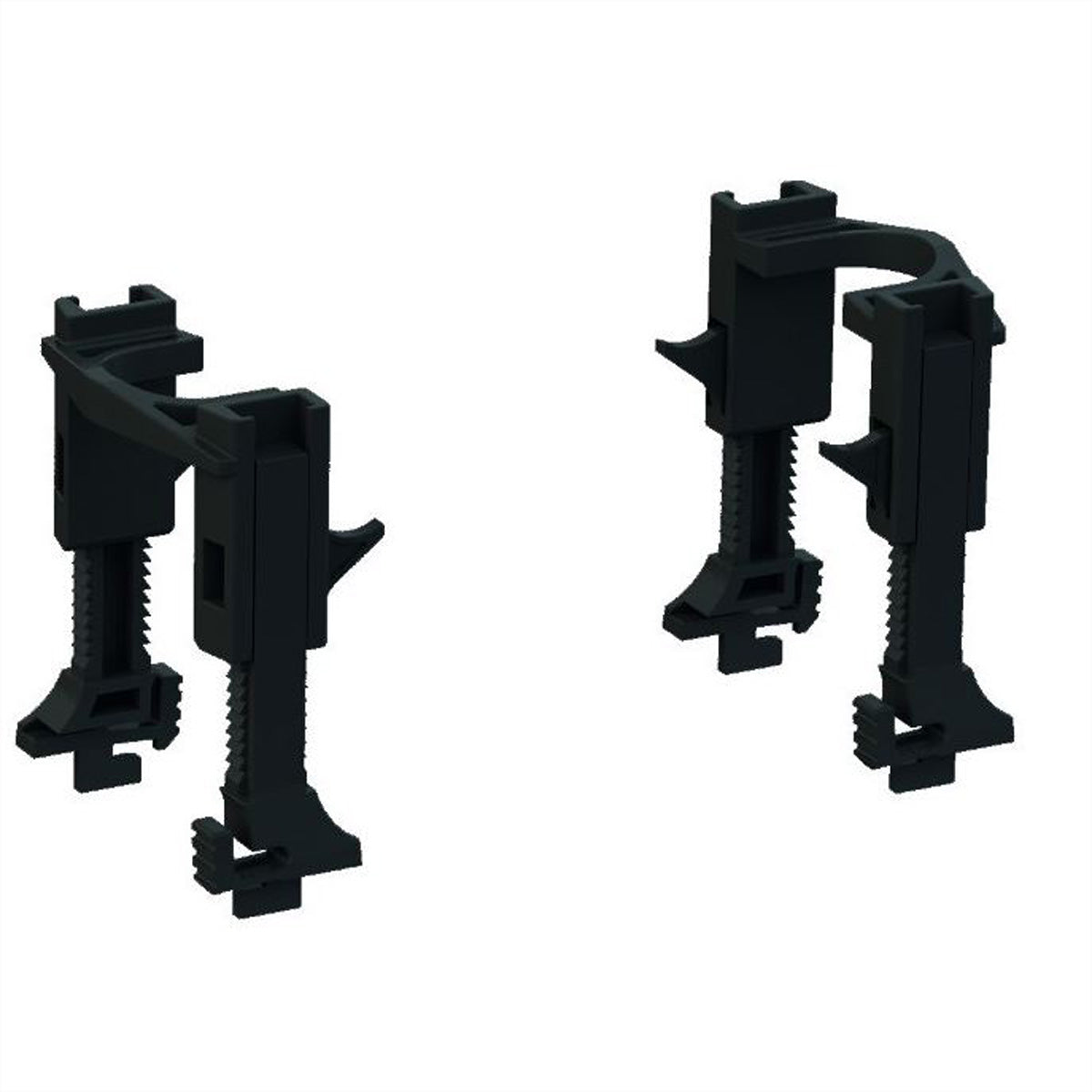 Bachmann Verriegelungsset, 6er-Set, 180×150×40 mm – für C13/C19 – schwarz