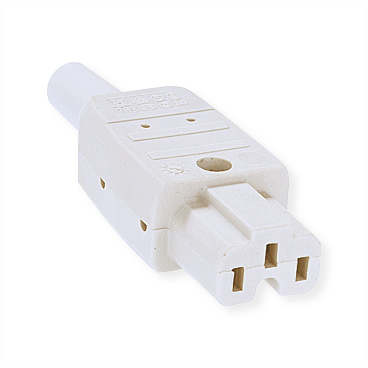 Bachmann Typ 789 Heissgerätedose – 10 A/250 V, C15a, 155°C, grau