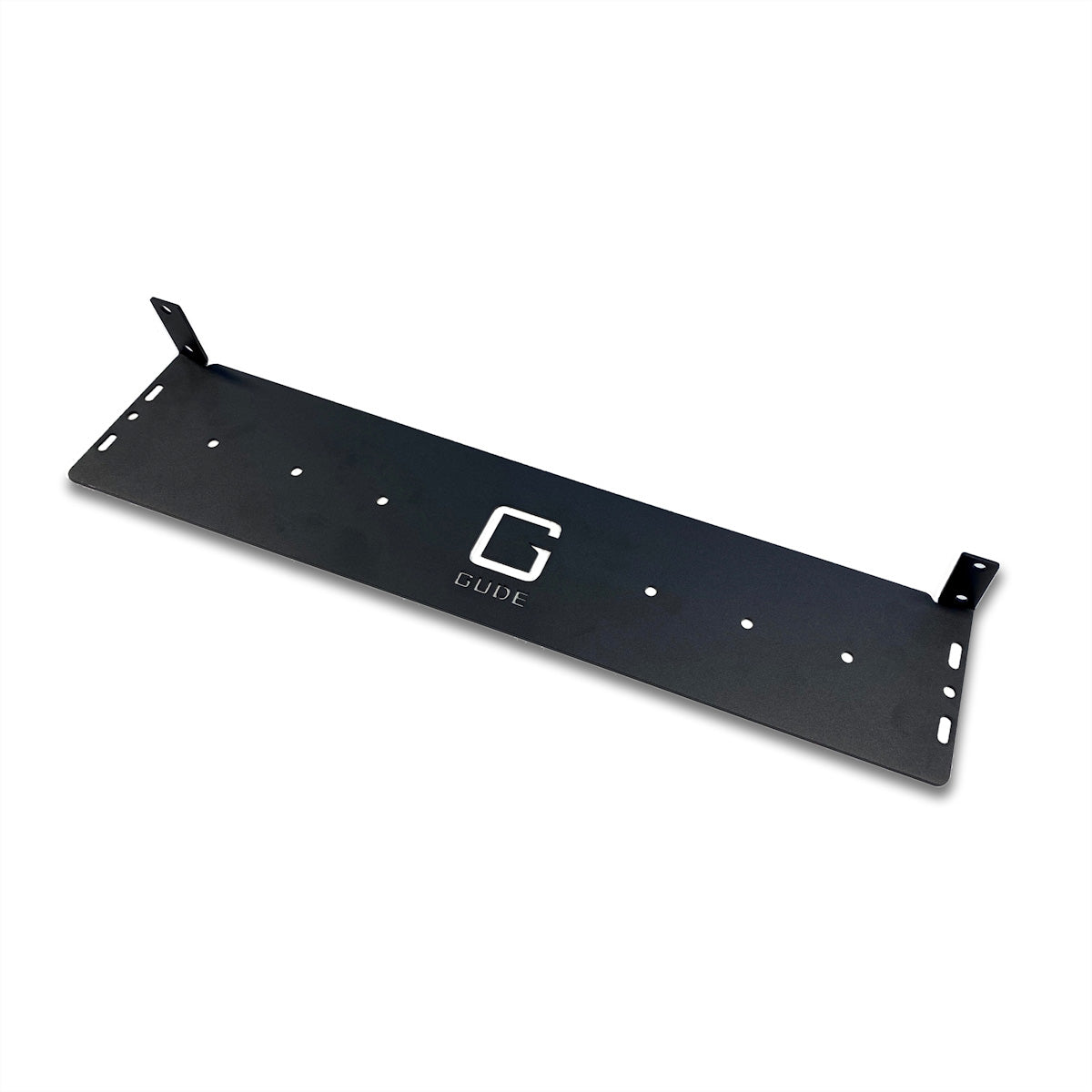 Güde Gude 0871 – Tisch-/Wandhalterung, für 19"-Geräte (1 HE), Schwarz