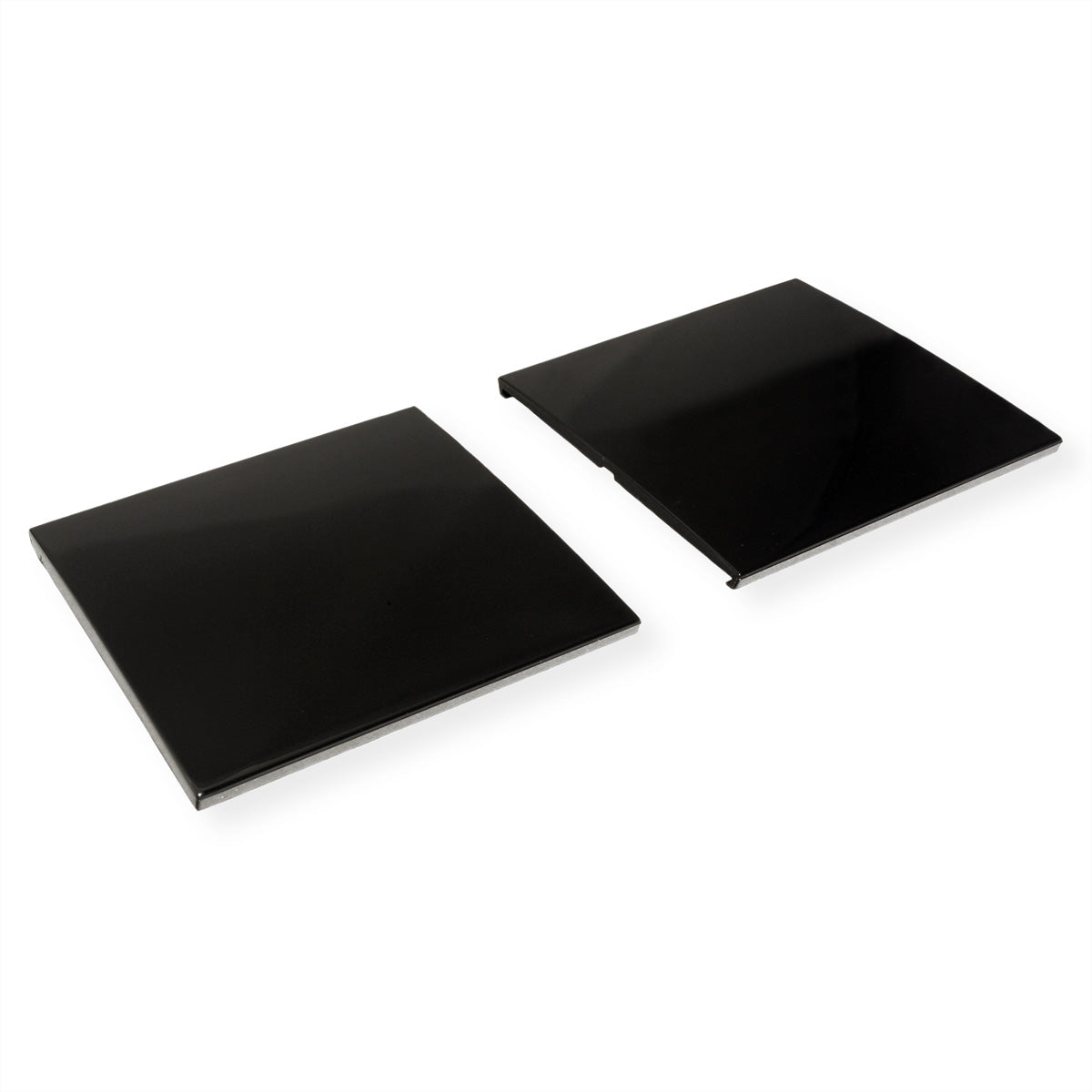 Bachmann DUE Deckel – Einbau, Kunststoff, Schwarz, 2er-Pack