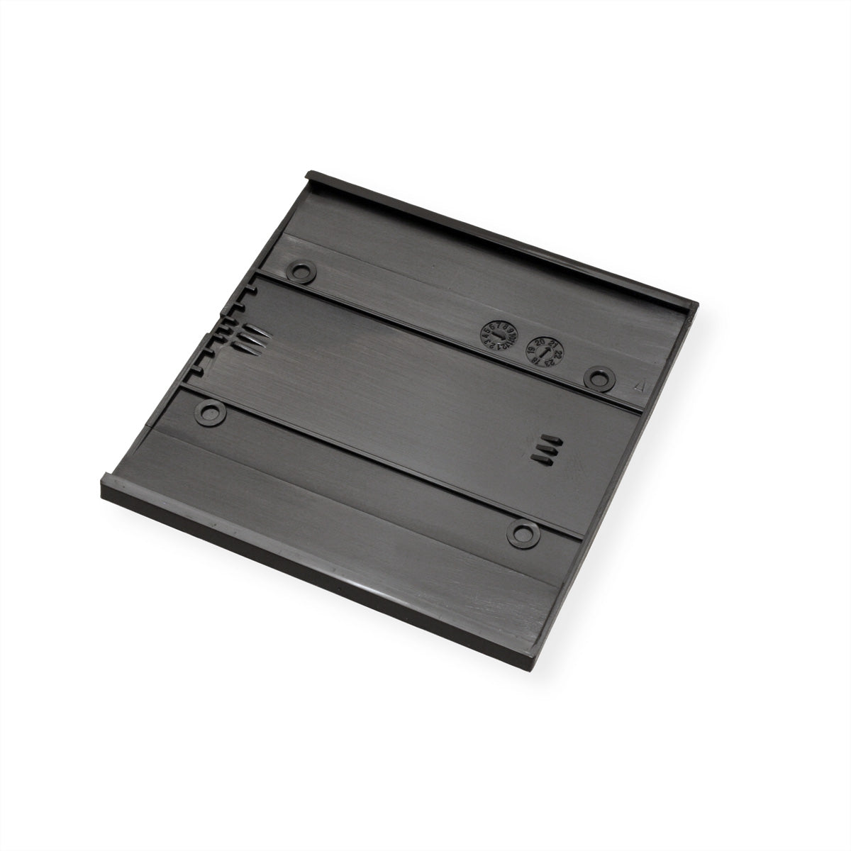 Bachmann DUE Deckel – Einbau, Kunststoff, Schwarz, 2er-Pack