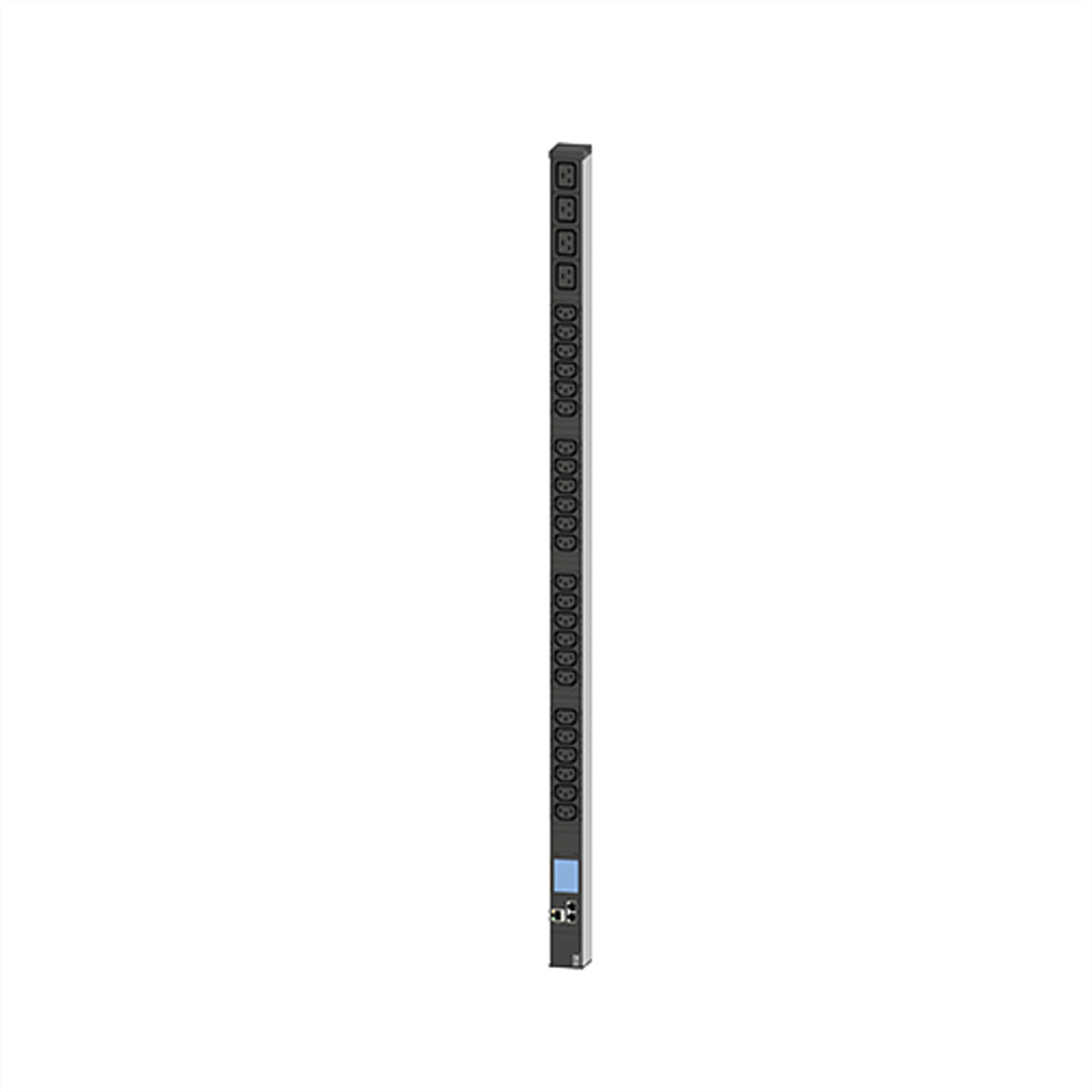 Bachmann BN2000 – Rack-PDU gemessen, einphasig, 24× IEC C13 + 4× IEC C19, 16 A, Stecker CEE 16A