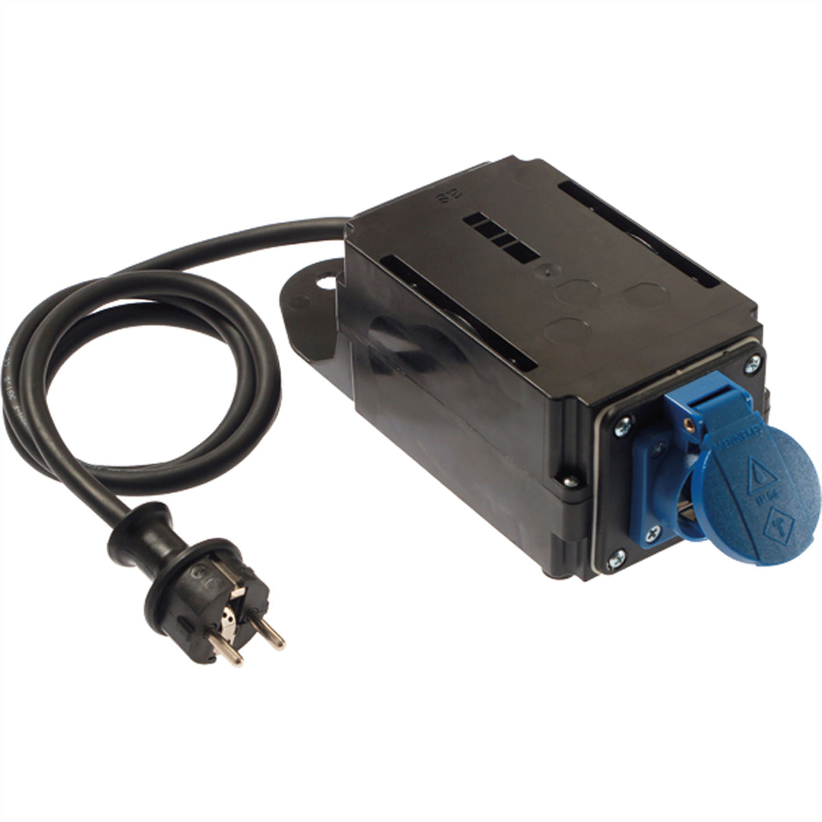Bachmann Einschaltstrombegrenzer – 16 A, 230 V, IP44 – Schwarz