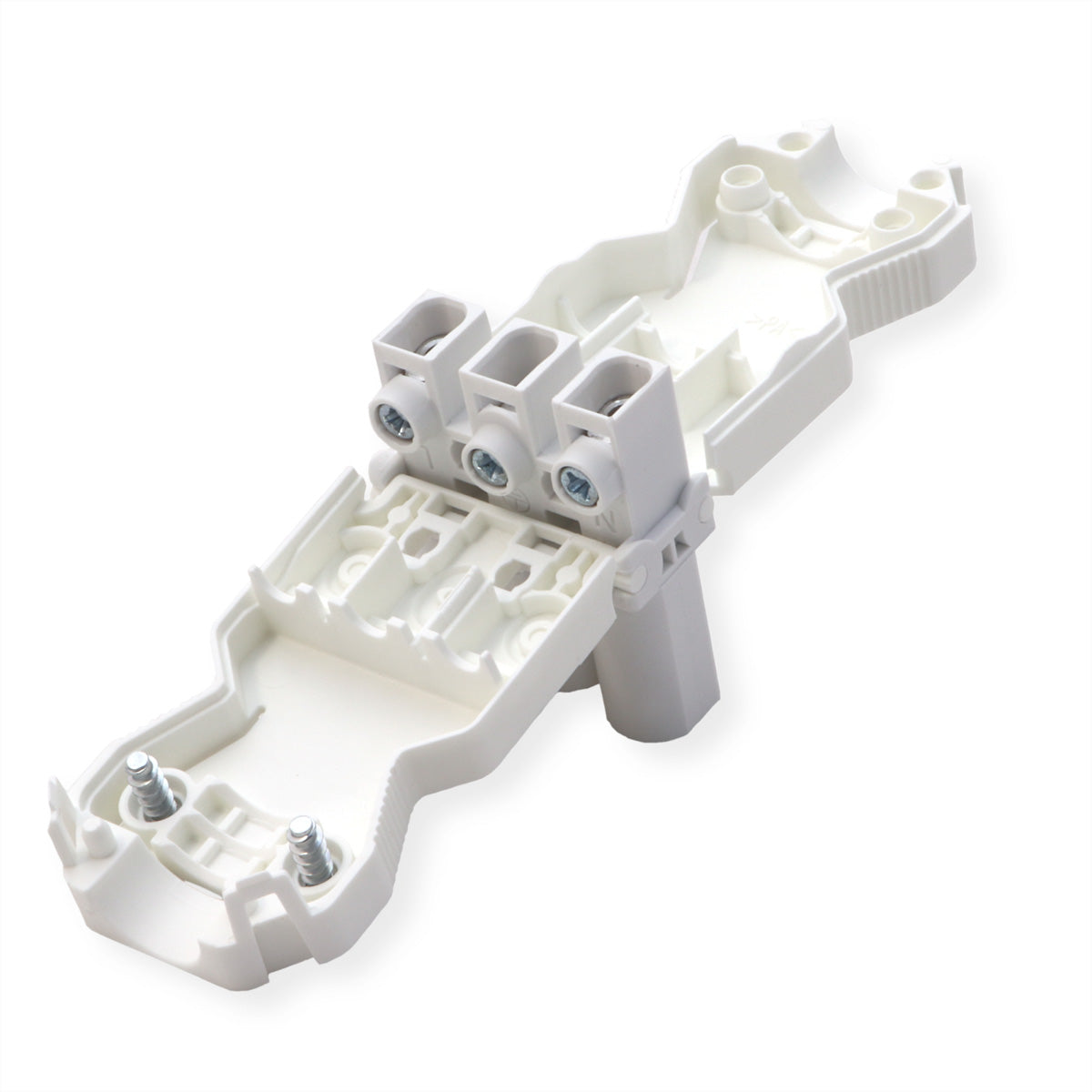 Bachmann GST18/3 Gerätestecker, 90×30×16 mm – weiss
