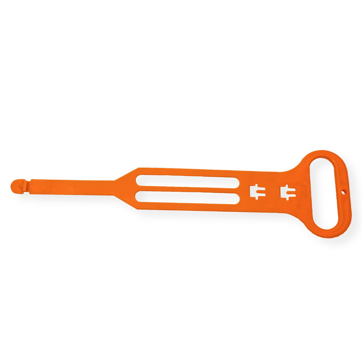 Bachmann Kabeltragehilfe – PVC, Orange, 235 × 480 × 30 mm, 1 Stk.