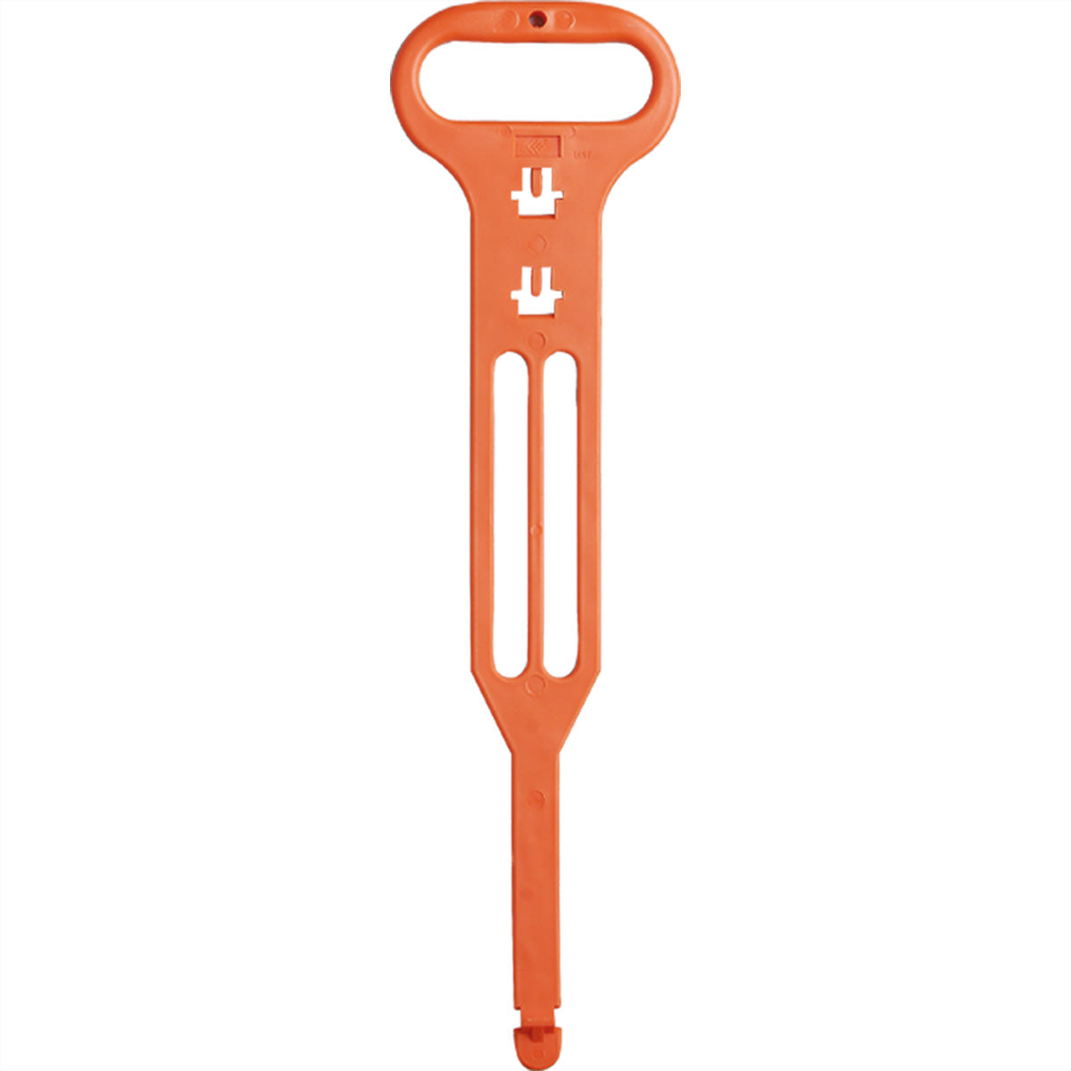 Bachmann Kabeltragehilfe – PVC, Orange, 235 × 480 × 30 mm, 1 Stk.