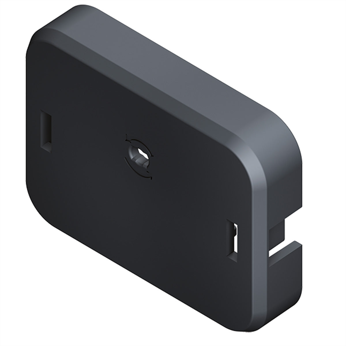 Bachmann C19 Verschlusskappen, 10 Stk., inkl. Entriegelungswerkzeug, 120×70×25 mm – schwarz