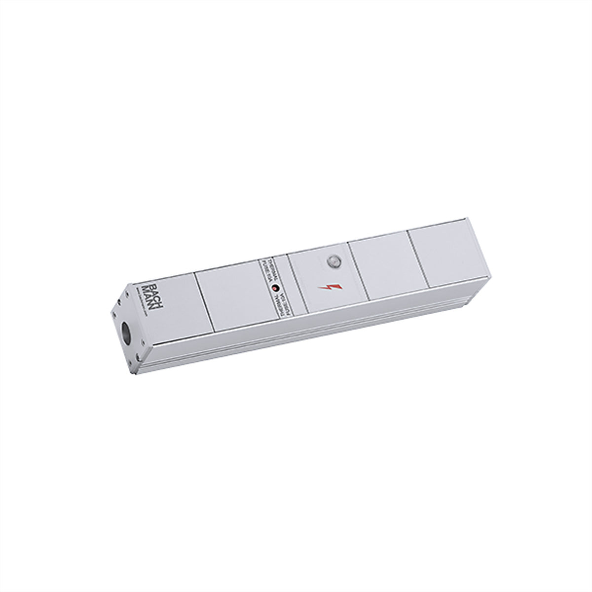 Bachmann ALU 1HE VM 1xSPD – 19" Steckdosenleiste, 1× CEE 32A, 1 m, Stecker CEE 32A, mit Überspannungsschutz