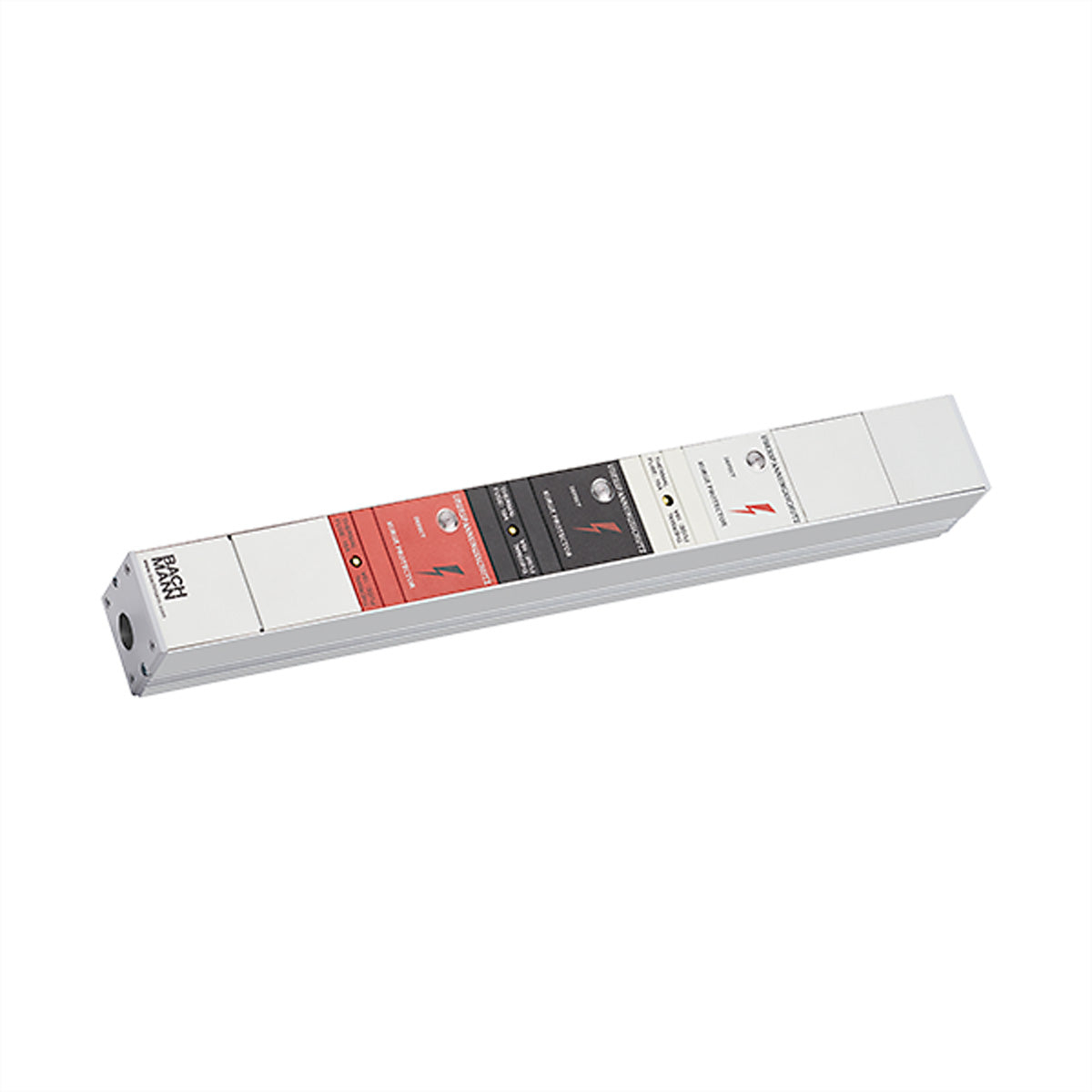Bachmann ALU 1HE VM Steckdosenleiste – 3× Steckdosen, CEE 32A 400 V, 2×1 m H05VV‑F 5G4,0 mm², Grau