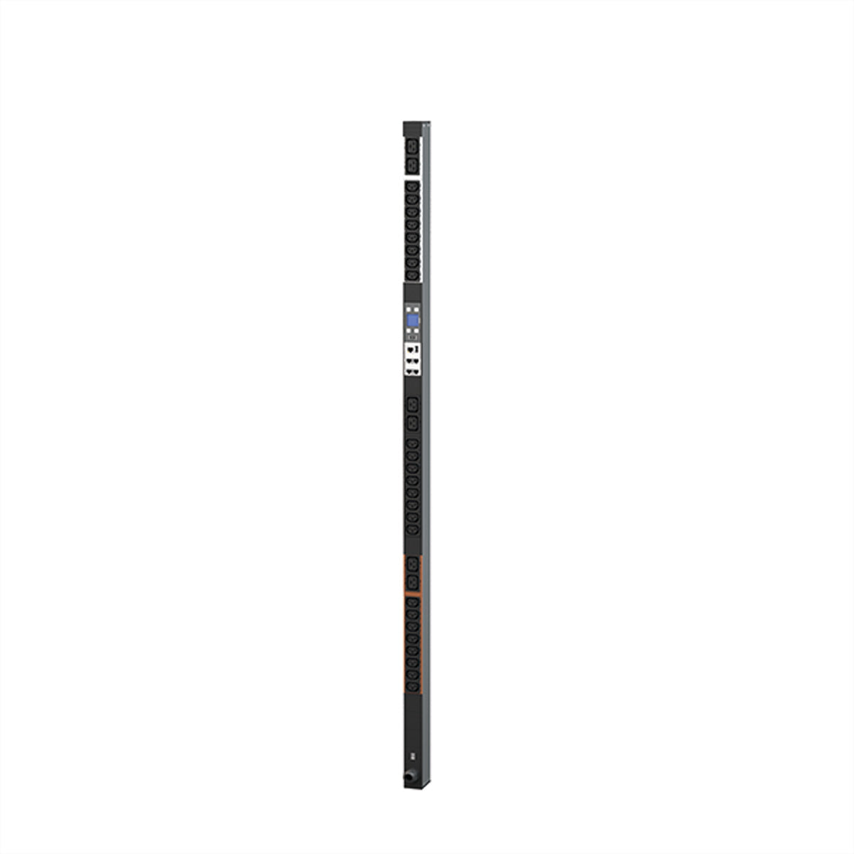 Bachmann BN3000 Slave Steckdosenleiste – C13×24, C19×6 – Pro-Phasen-Messung – CEE 16A (3-phasig), 3 m