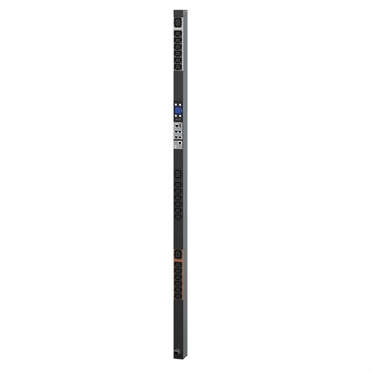 Bachmann BN3500 – Rack-PDU pro Ausgang messbar, 3-phasig, 18× IEC C13 + 3× IEC C19, Stecker CEE 16A, 3,0 m, LAN