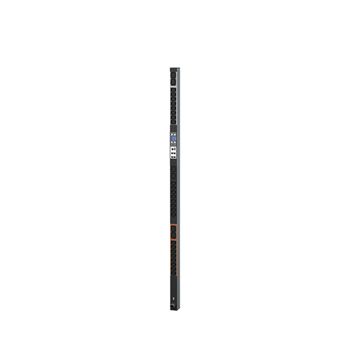 Bachmann BN7500 Slave – Rack-PDU geschaltet, 3-phasig, 24× IEC C13 + 6× IEC C19, 16 A, CEE 16A, 3,0 m