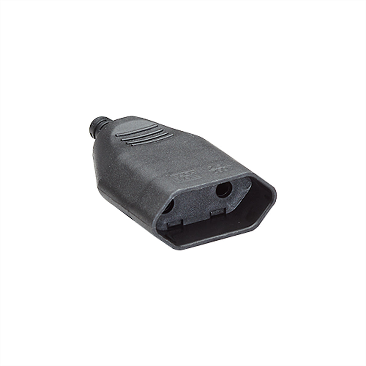 Bachmann Adapterkabel Euroflachkupplung, für H05VV-F 2×0,75 mm², 2,5 A 250 V, 3 Stk. – schwarz