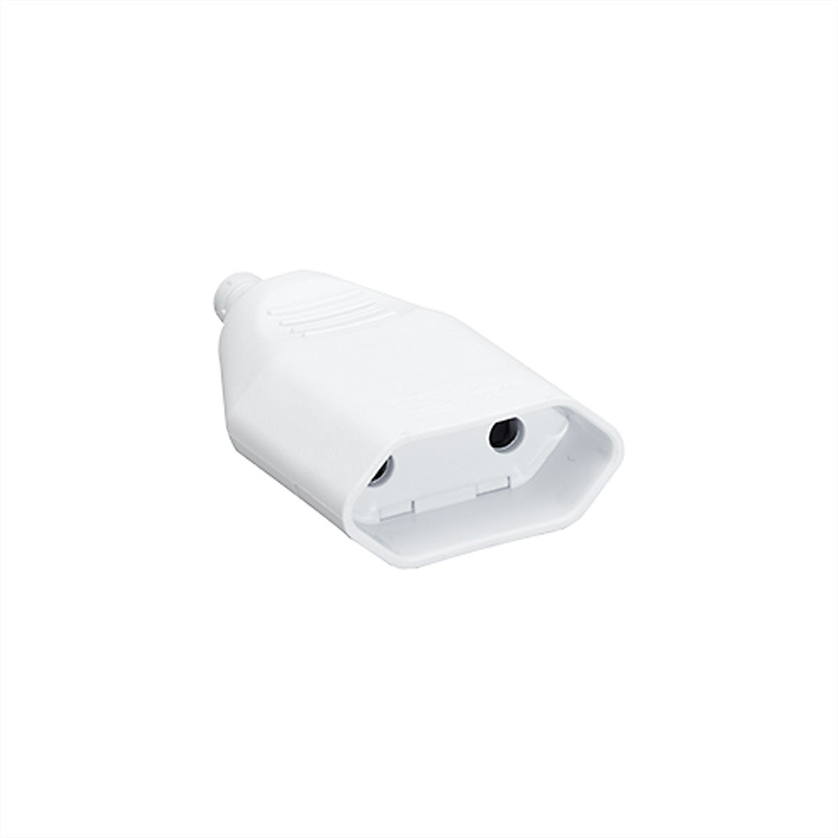 Bachmann Adapterkabel Euroflachkupplung (Schraubanschluss), für H05VV-F 2×0,75 mm², 2,5 A/250 V – weiss