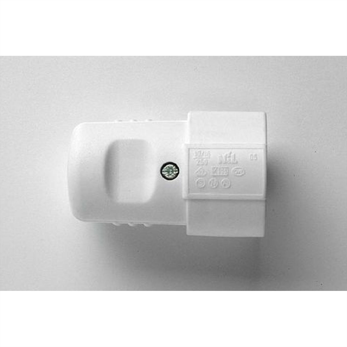 Bachmann Adapterkabel Schutzkontaktkupplung CEE 7/3 (Schuko), 230 V 16 A – schwarz