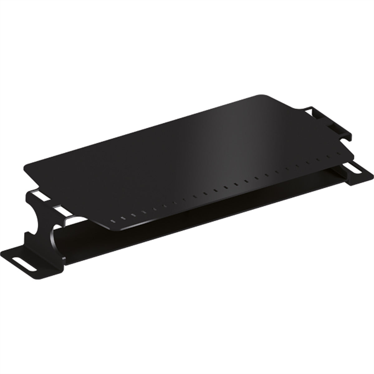 Bachmann Consolidation Point Halterung, 6-fach, Stahl, 440×180×80 mm – schwarz