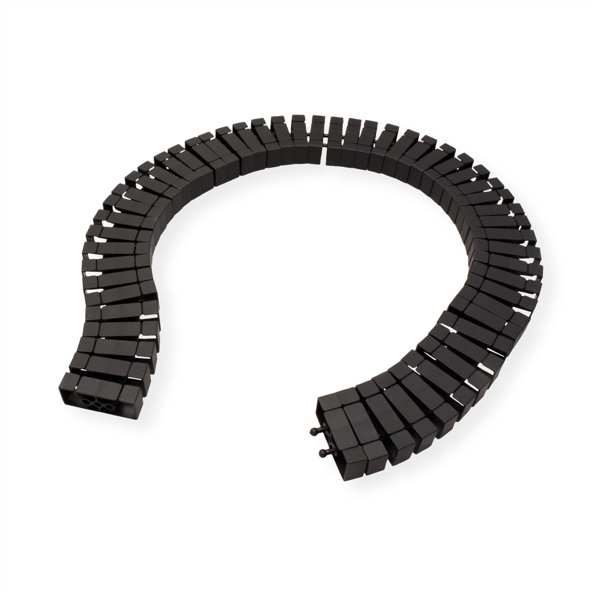 Bachmann Flex II Kabelschlange – 1 m – Schwarz, 1 Stk.