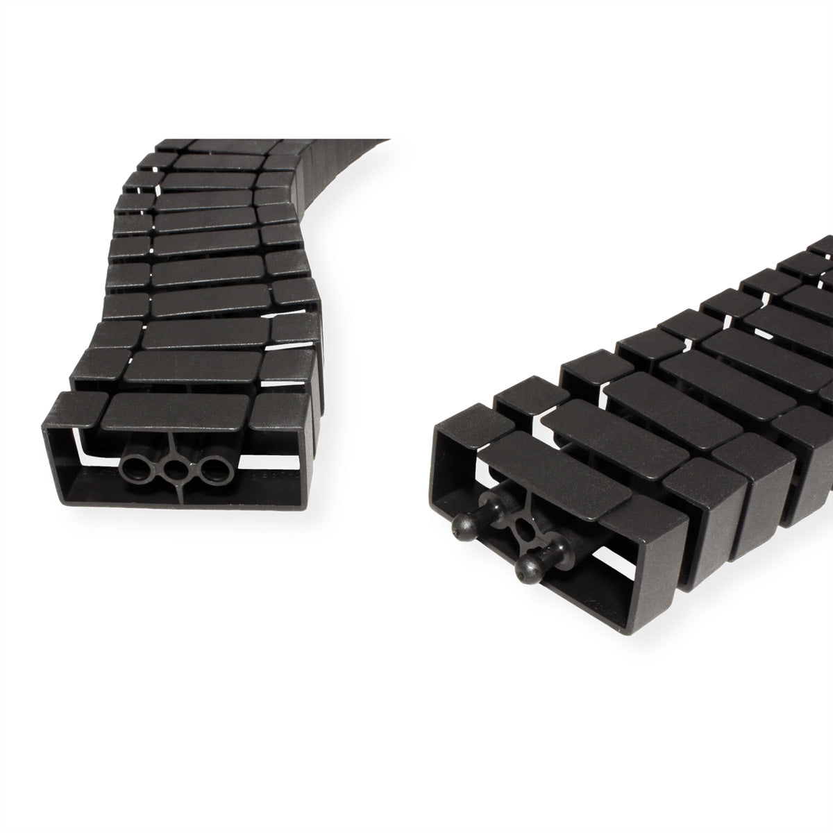 Bachmann Flex II Kabelschlange – 1 m – Schwarz, 1 Stk.