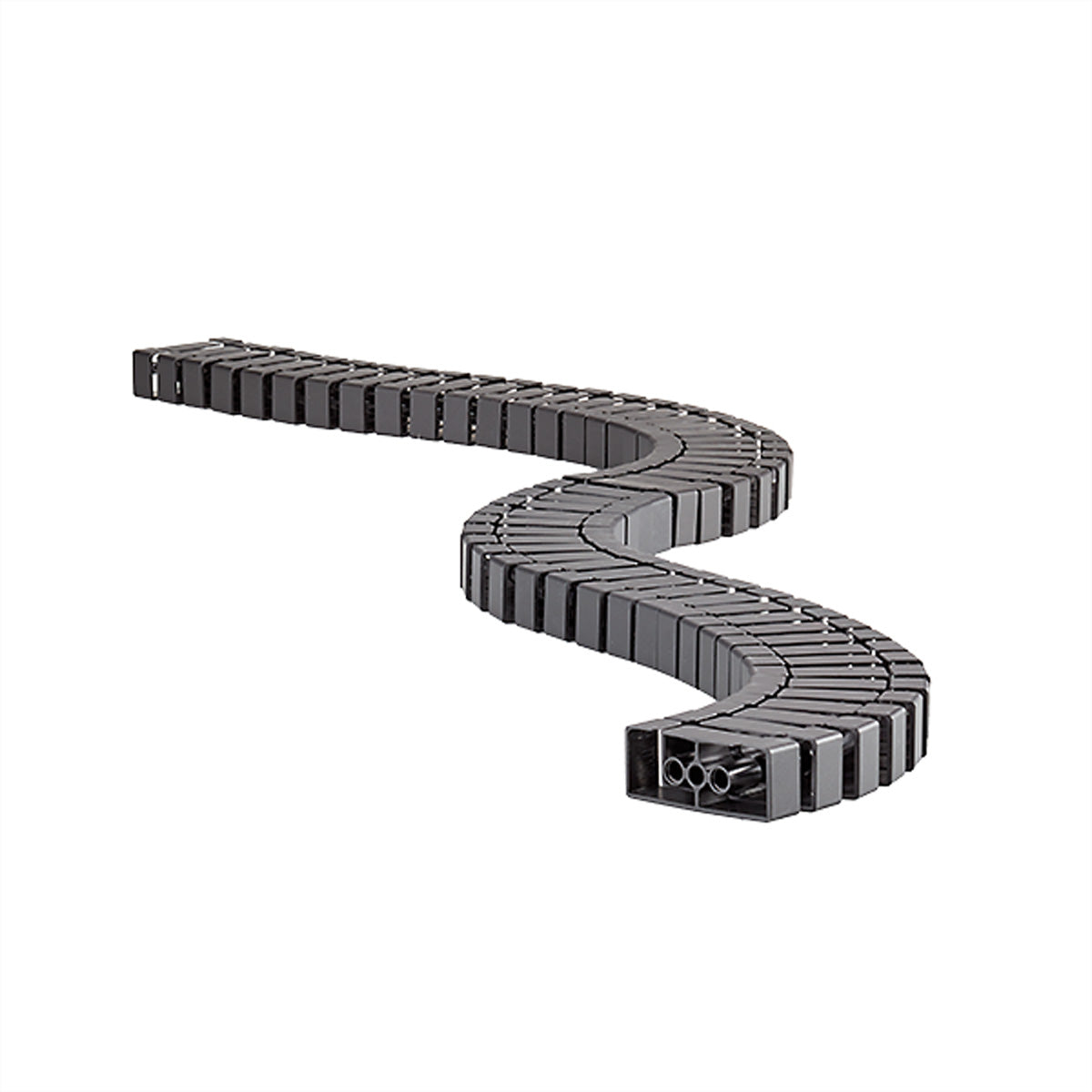 Bachmann Flex II Kabelschlange – 1 m – Schwarz, 1 Stk.